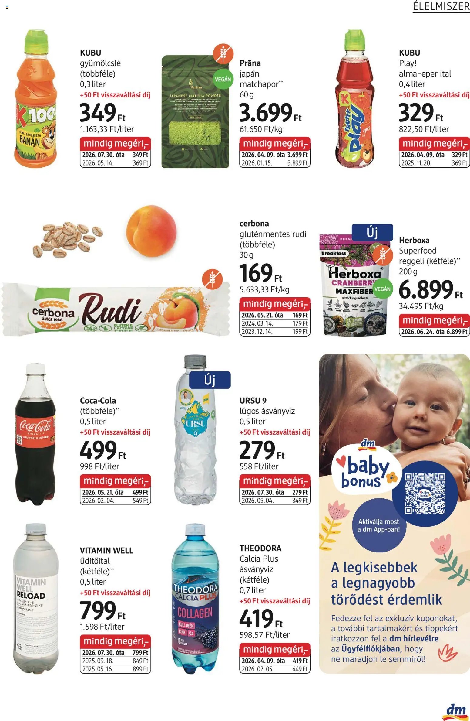 DM Drogerie Markt újság 2026.07.30. DM Drogerie Markt akciós újság