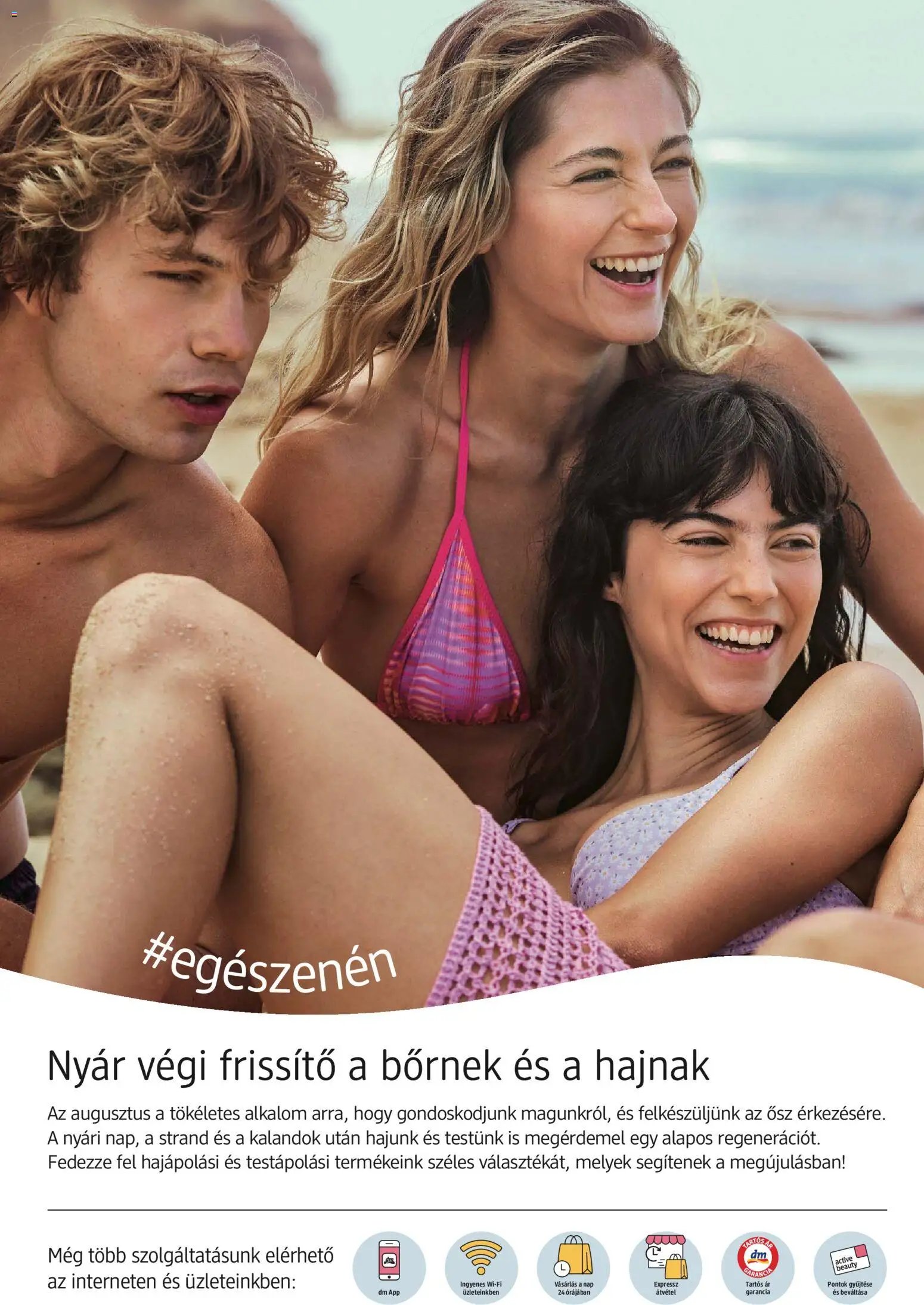 DM Drogerie Markt újság 2026.07.30. DM Drogerie Markt akciós újság