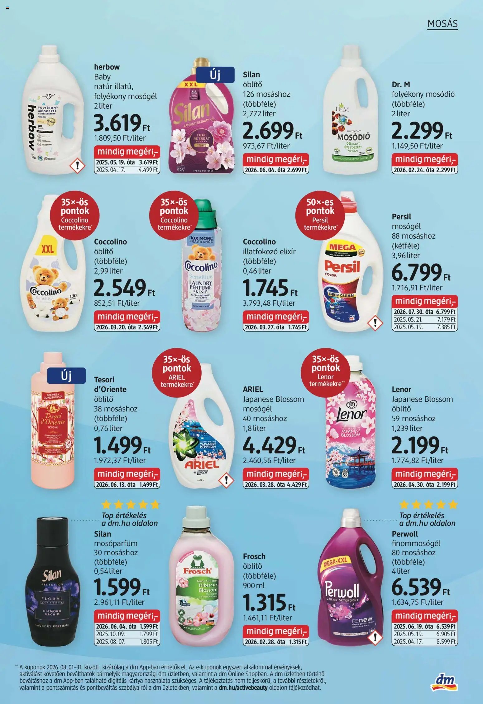 DM Drogerie Markt újság 2026.07.30. DM Drogerie Markt akciós újság