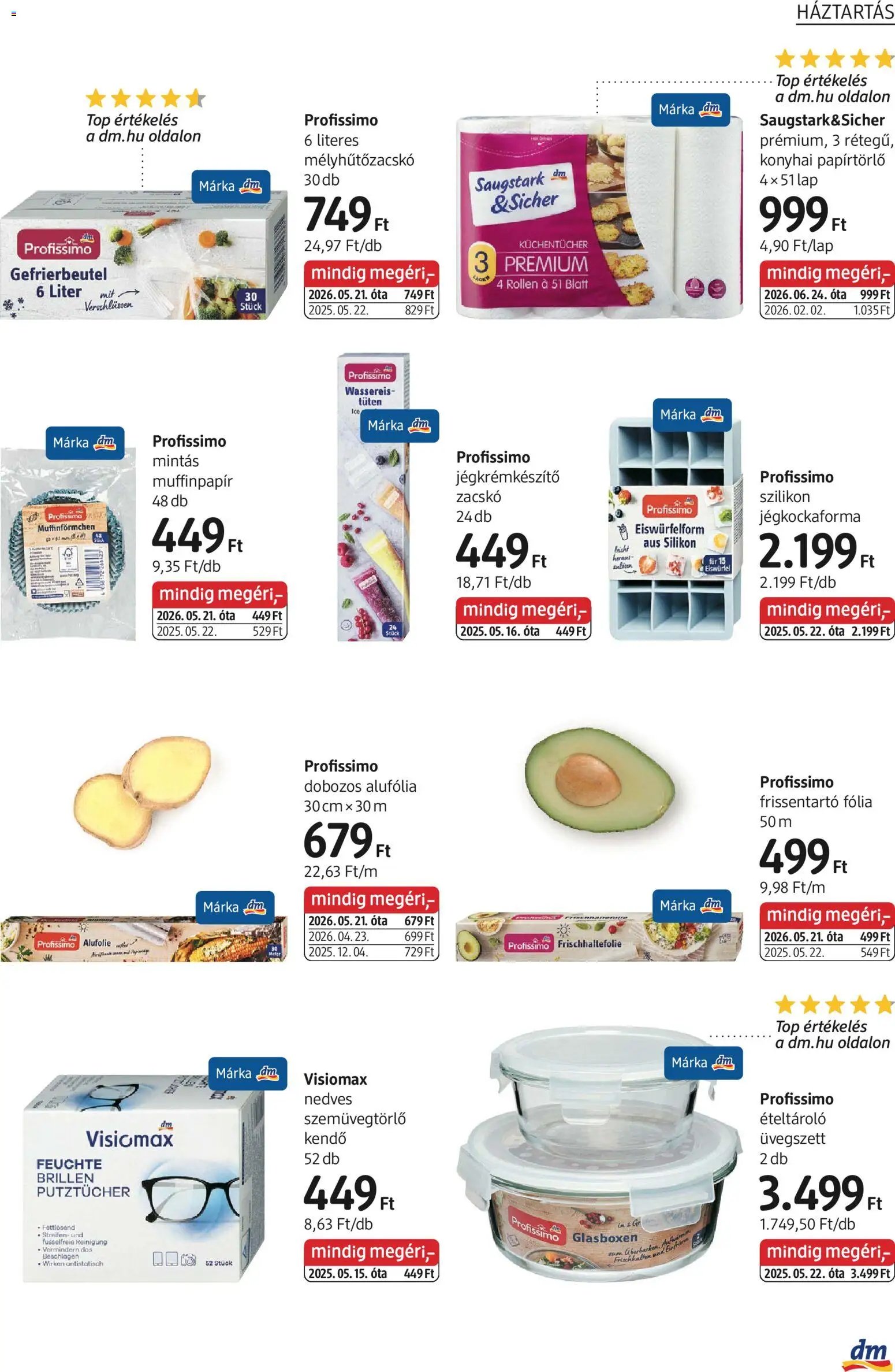 DM Drogerie Markt újság 2026.07.30. DM Drogerie Markt akciós újság