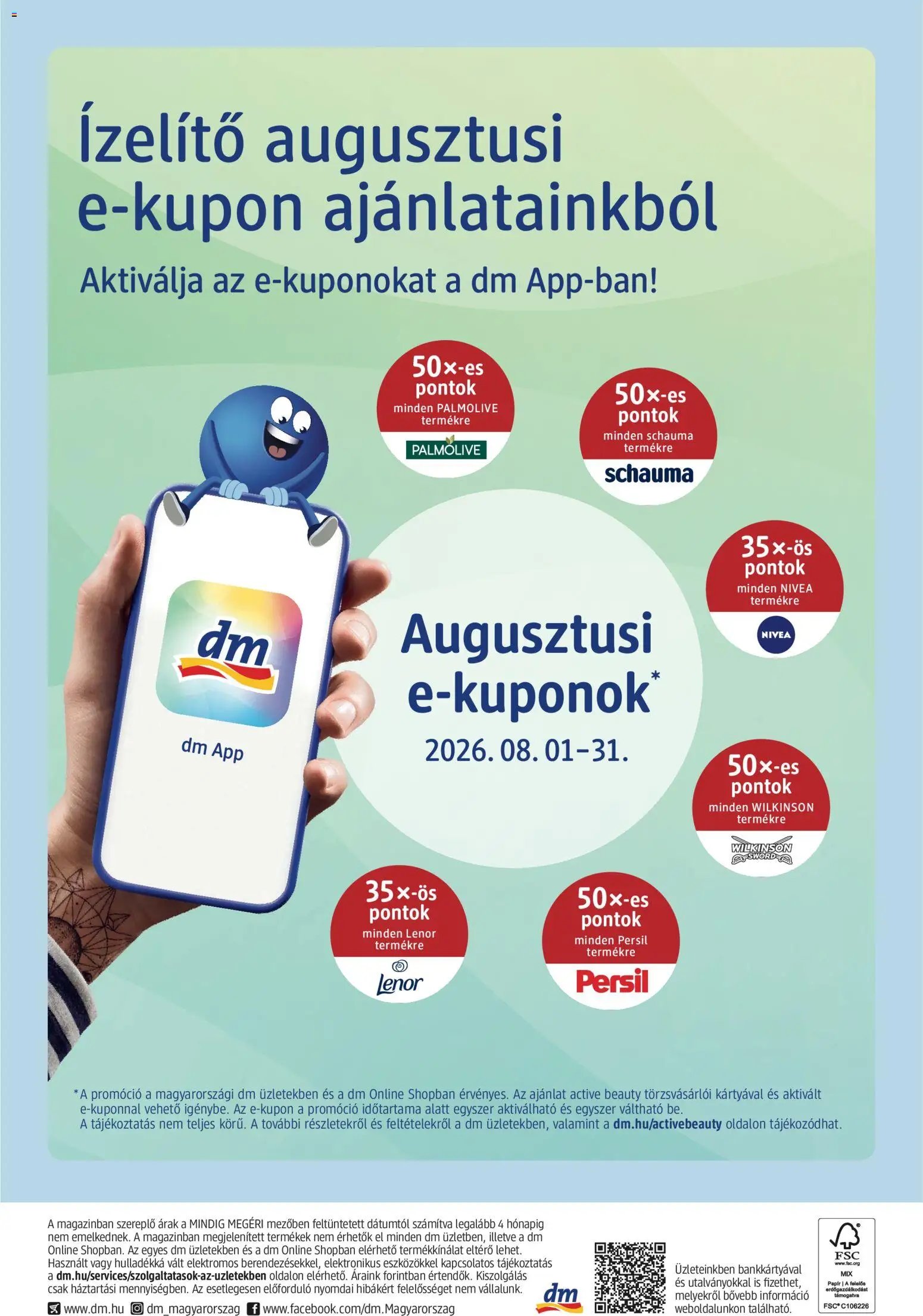 DM Drogerie Markt újság 2026.07.30. DM Drogerie Markt akciós újság