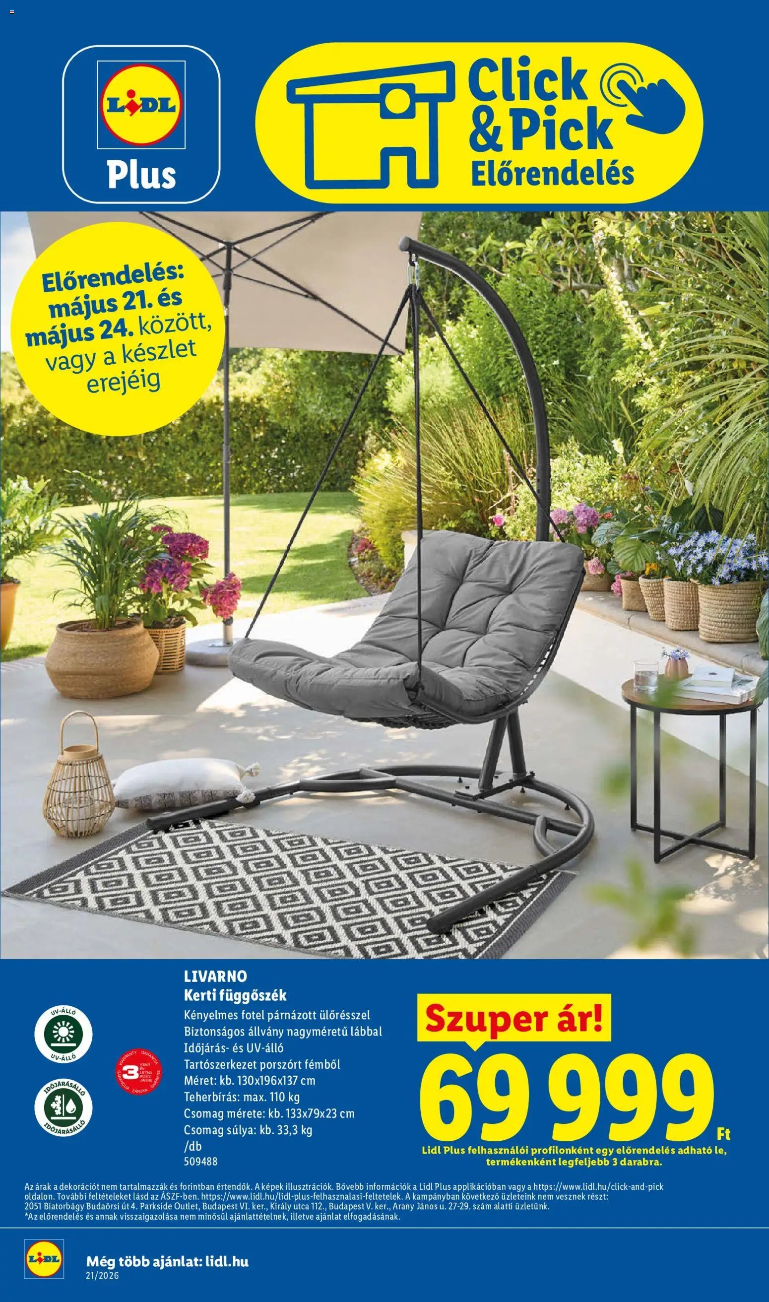 Lidl újság 2026.05.21. Lidl Nonfood kínálatunk (2026-05-21 - 2026-05-27)