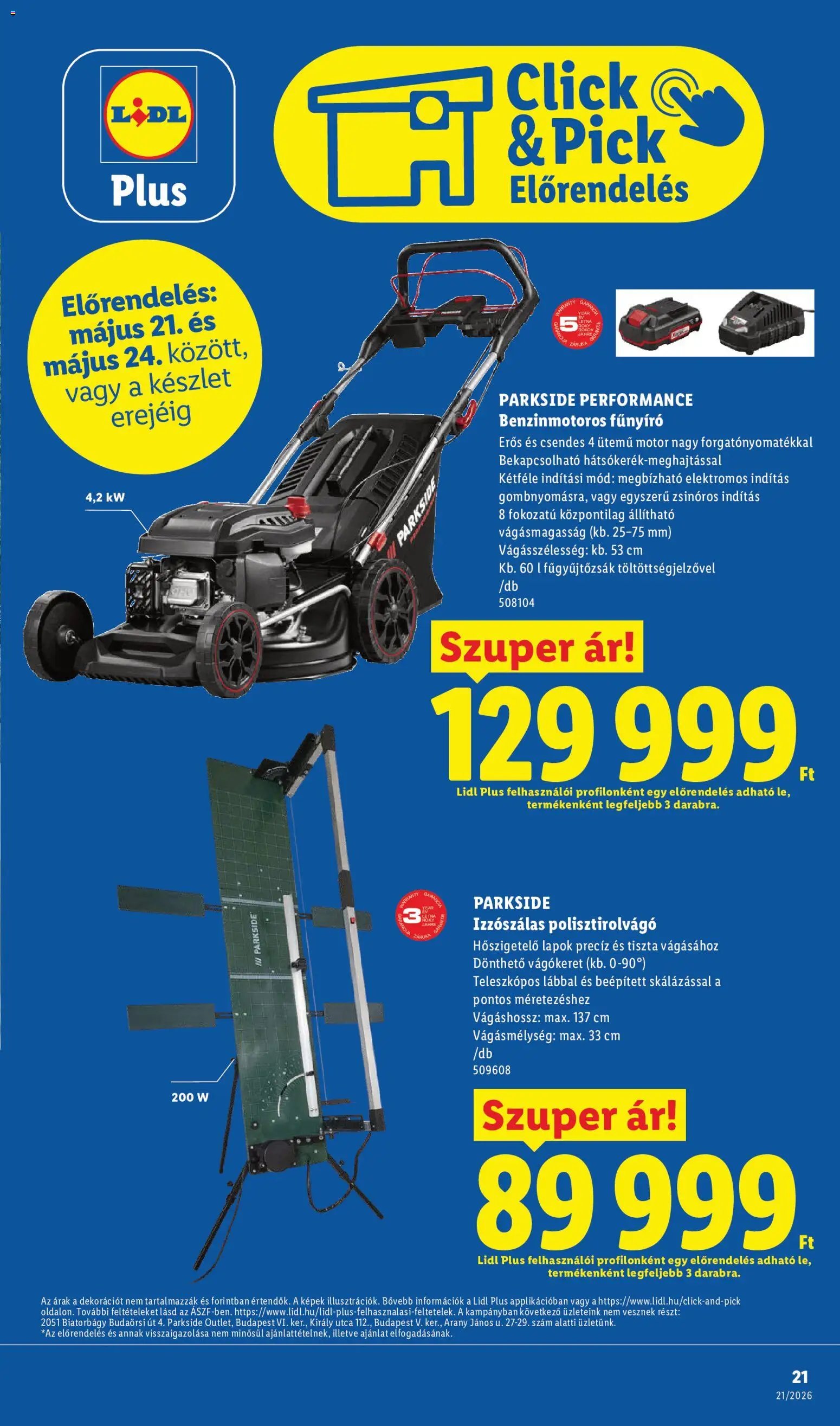 Lidl újság 2026.05.21. Lidl Nonfood kínálatunk (2026-05-21 - 2026-05-27)