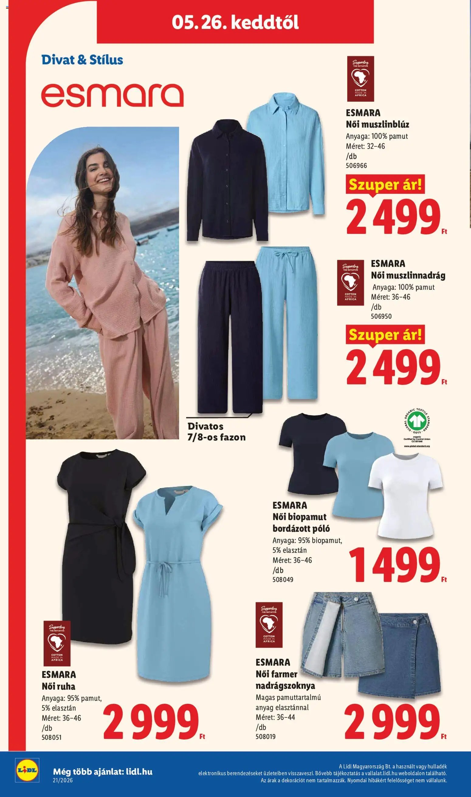 Lidl újság 2026.05.21. Lidl Nonfood kínálatunk (2026-05-21 - 2026-05-27)
