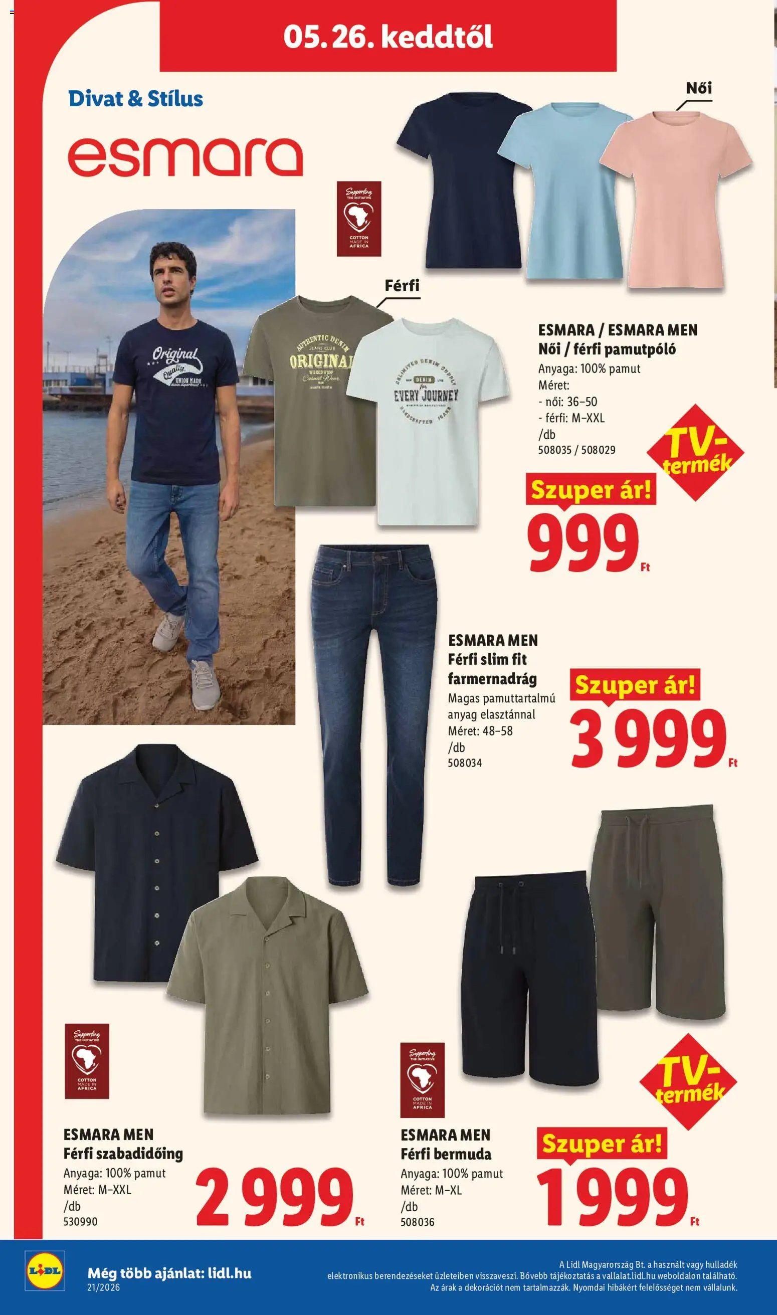 Lidl újság 2026.05.21. Lidl Nonfood kínálatunk (2026-05-21 - 2026-05-27)