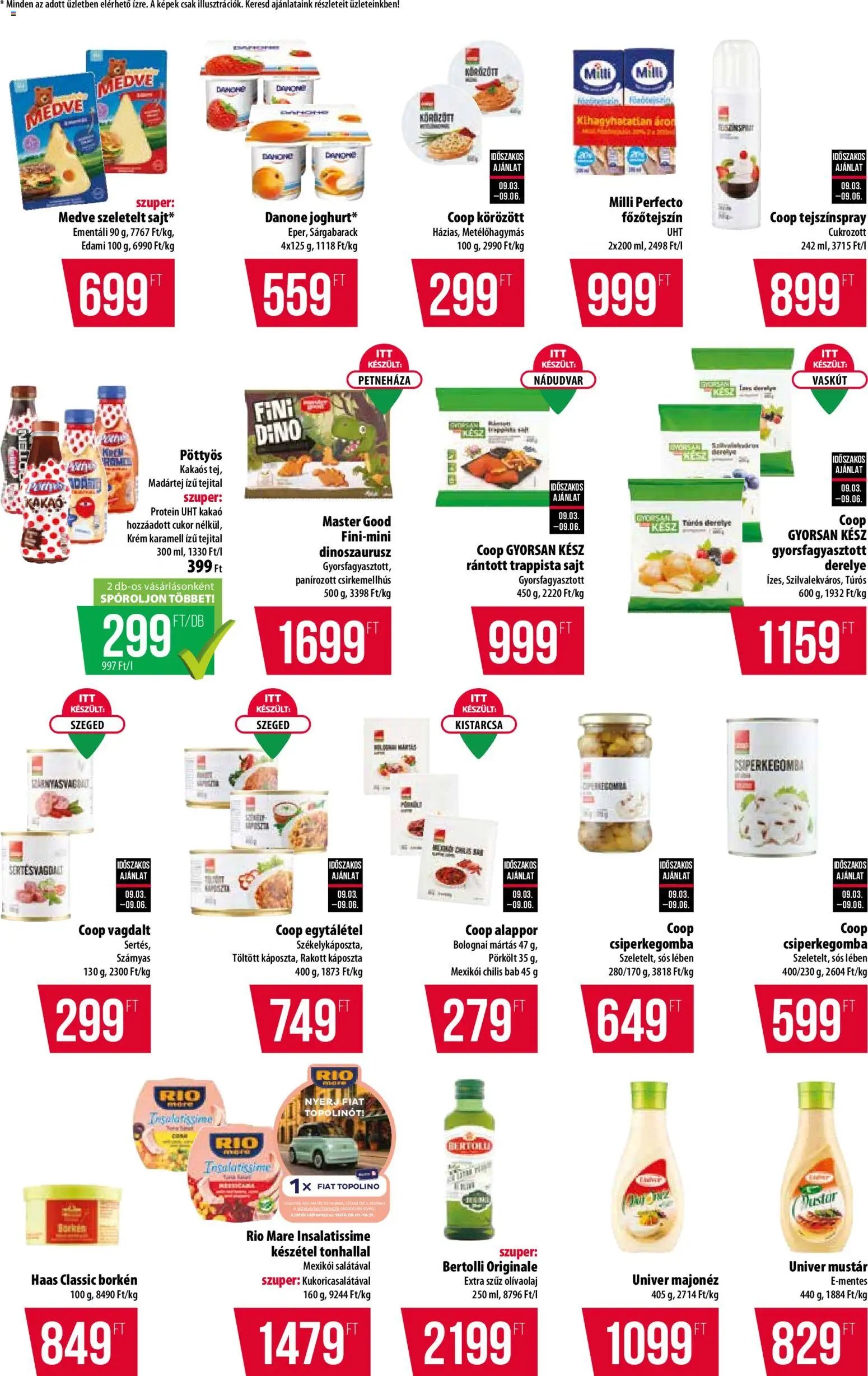 COOP újság 2026.09.03. COOP - Újság Észak Kelet Pro-Coop Zrt