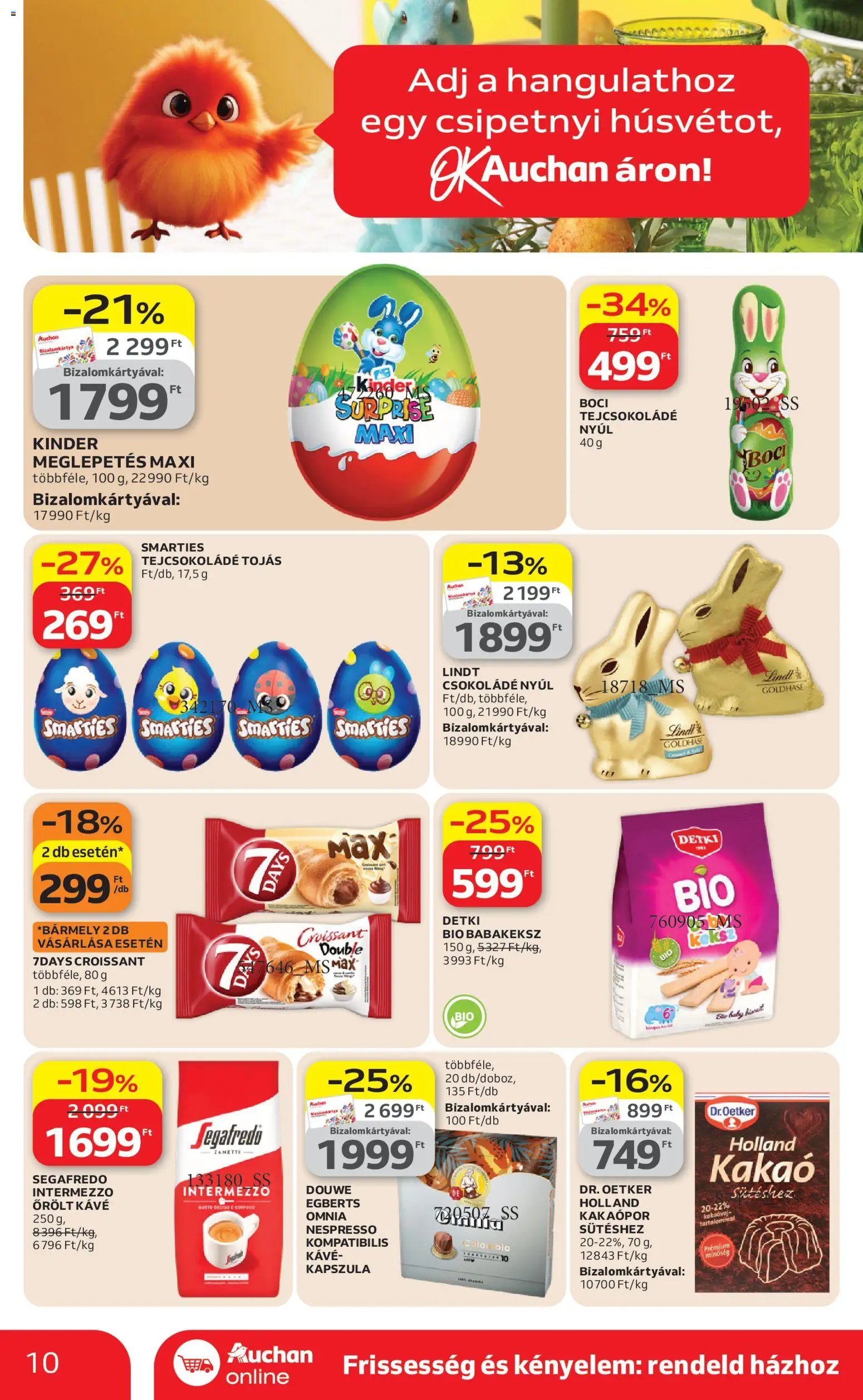 Auchan újság 2026.03.26. Auchan Szupermarket akciós újság (2026-03-26 - 2026-04-08)