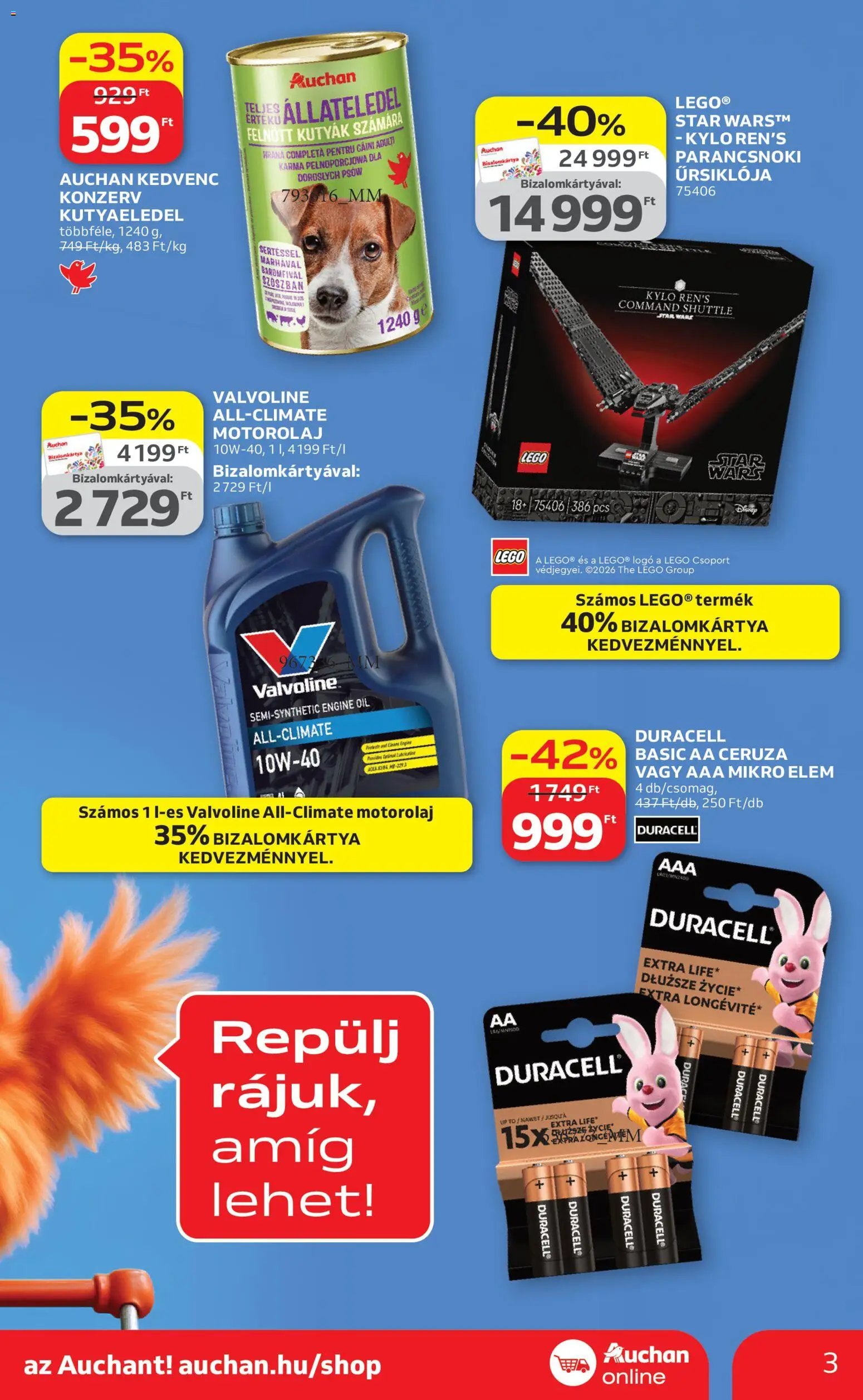 Auchan újság 2026.03.26. Auchan Szupermarket akciós újság (2026-03-26 - 2026-04-08)