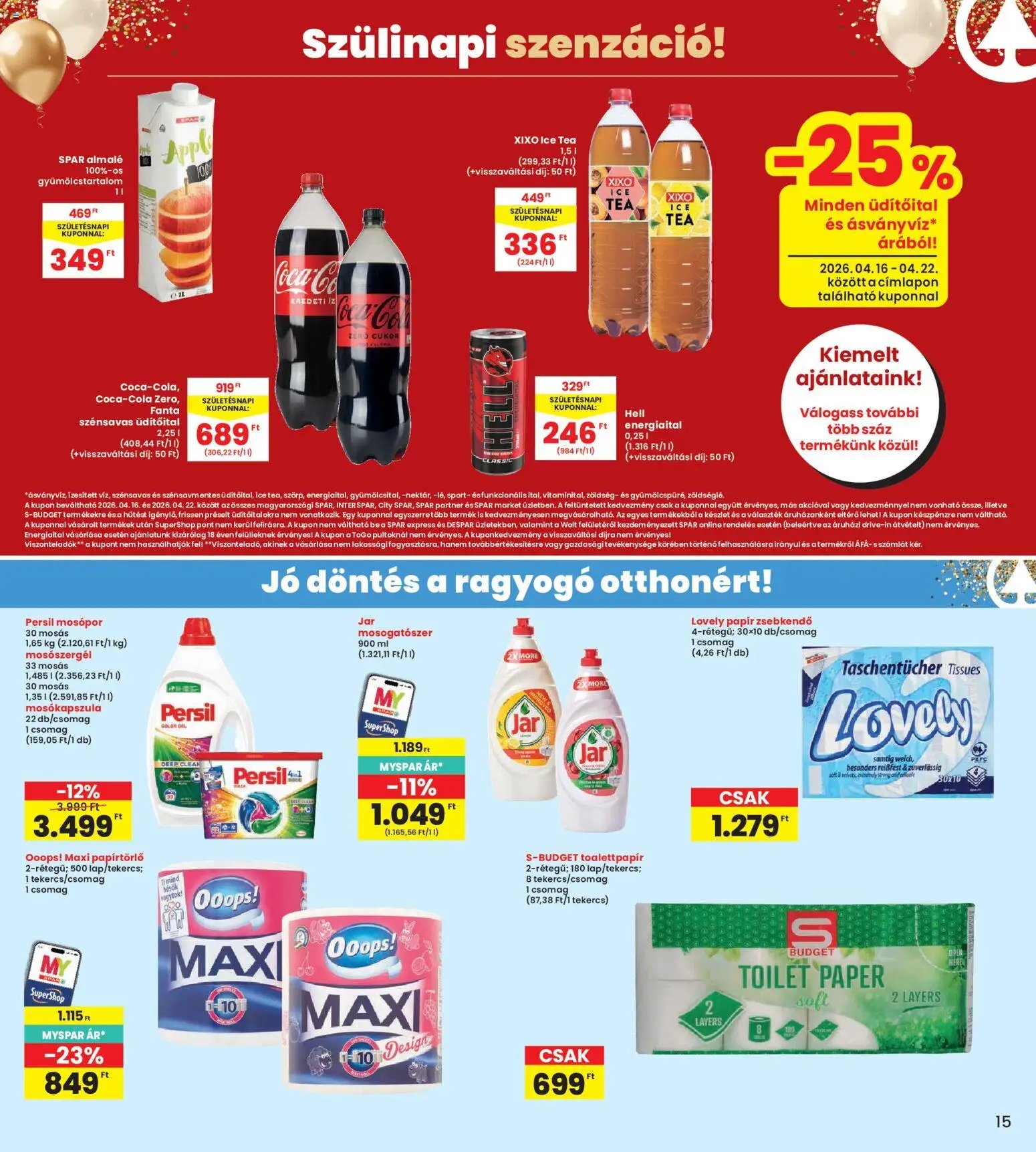 Interspar újság 2026.04.16. Interspar akciós újság (2026-04-16 - 2026-04-22)