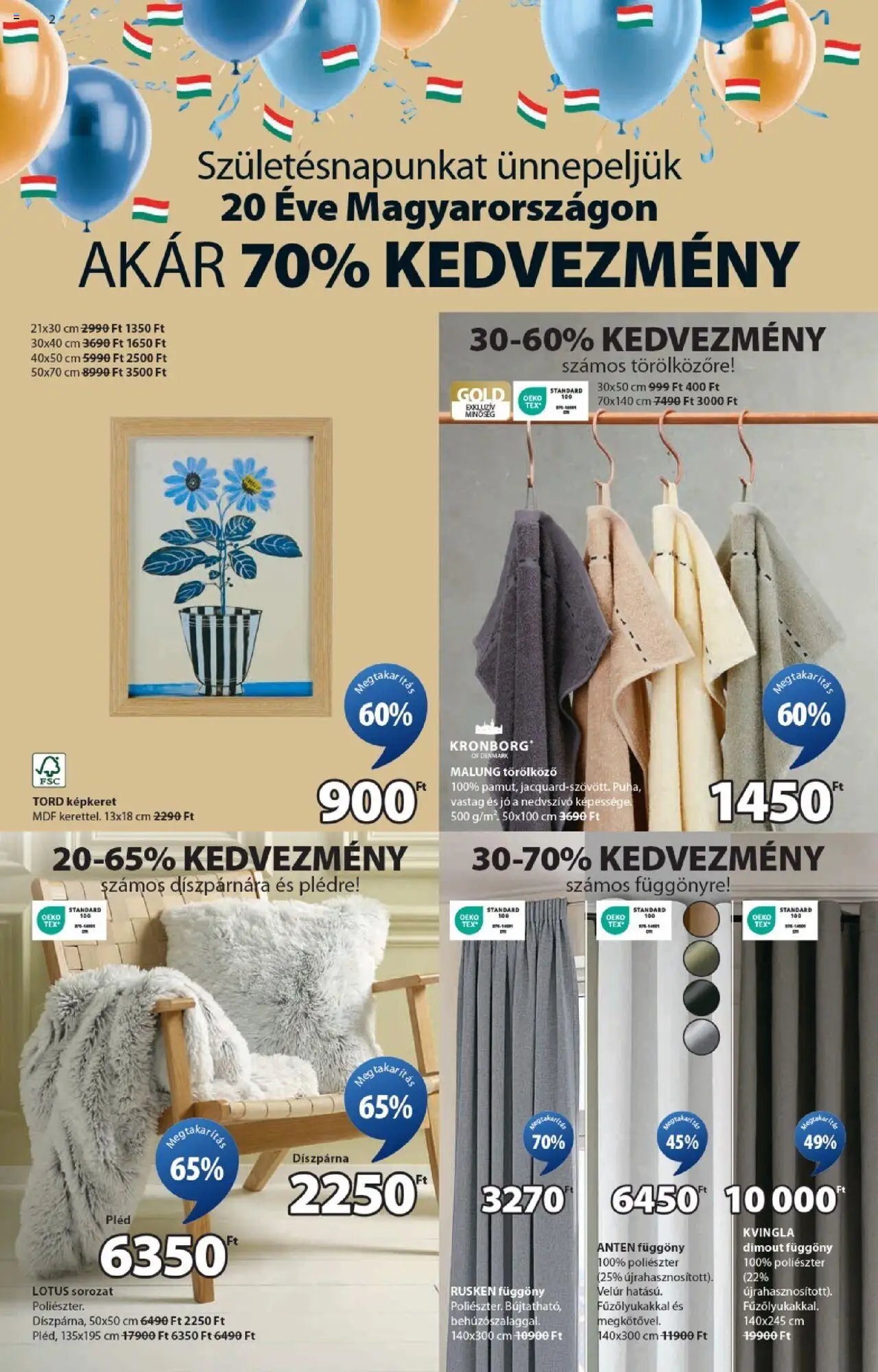 JYSK újság 2025.09.17. Aktuális ajánlatok (2025-09-17 - 2025-09-30)