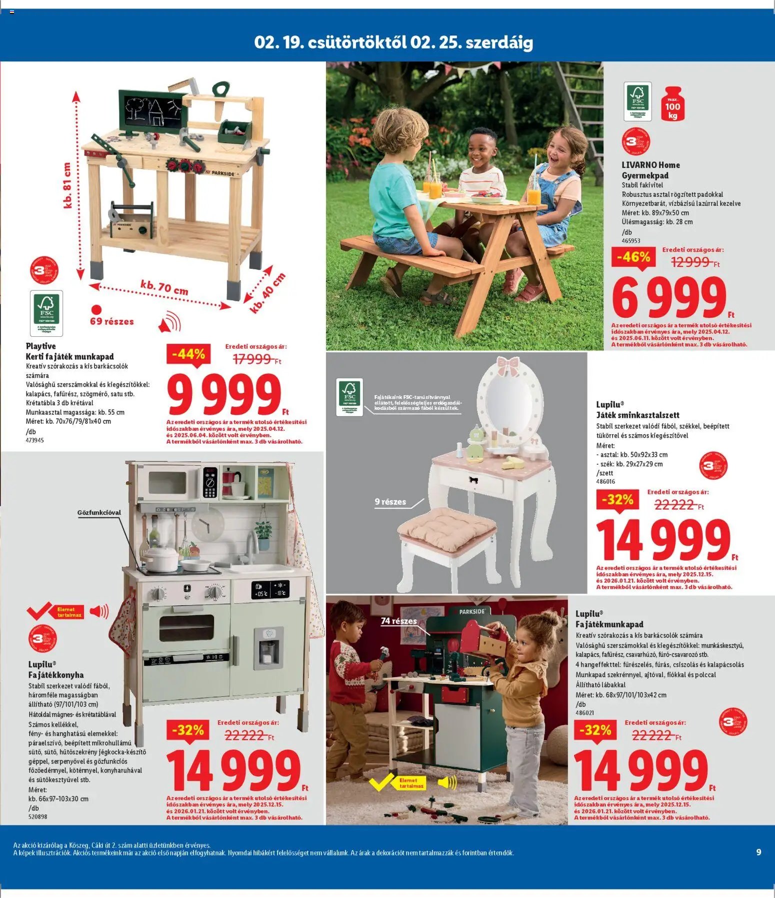 Lidl újság 2026.02.19. Kőszeg (2026-02-19 - 2026-02-22)