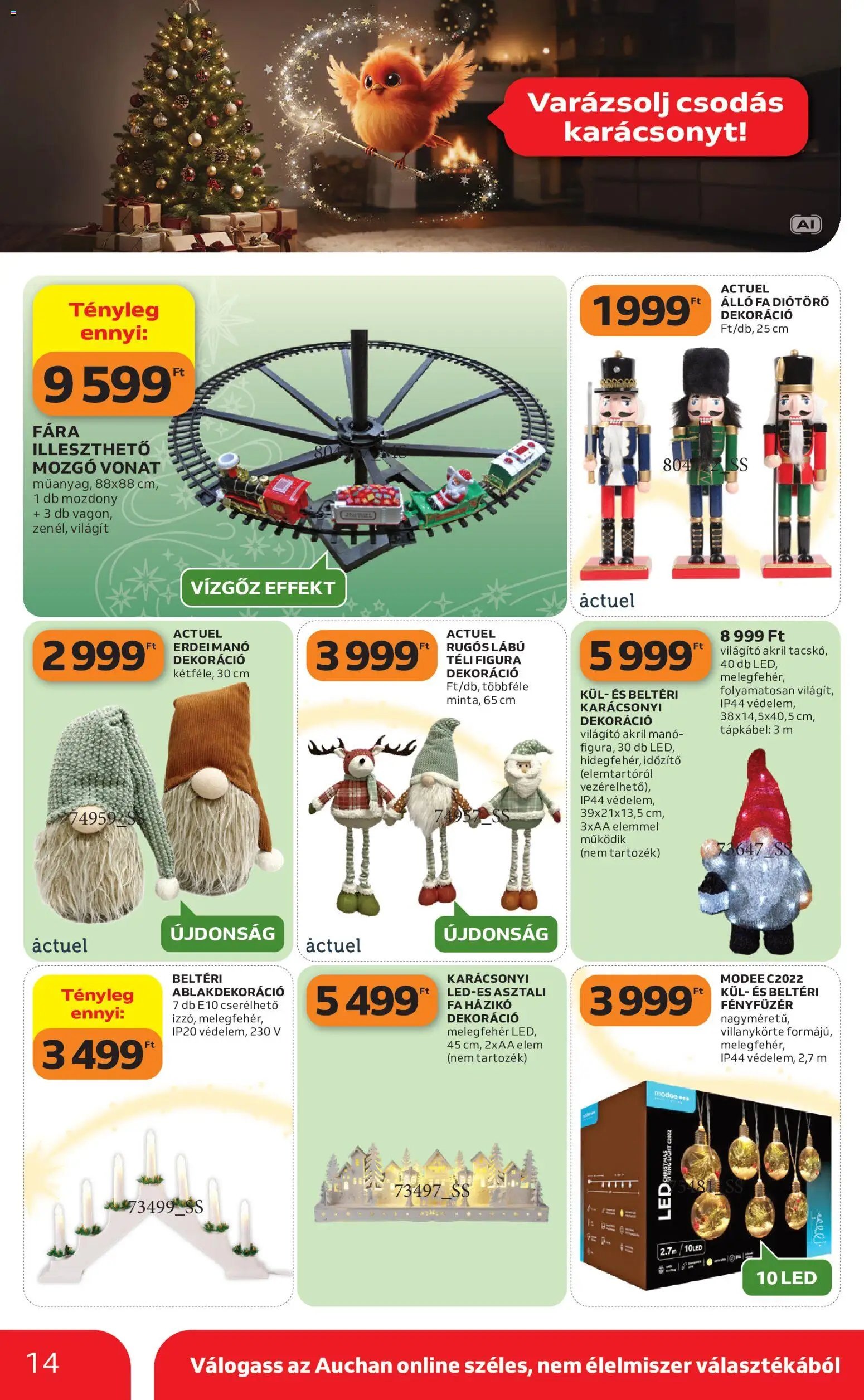 Auchan Szupermarket akciós újság 2026.10.22. - lapozható formában szórólap ✳️