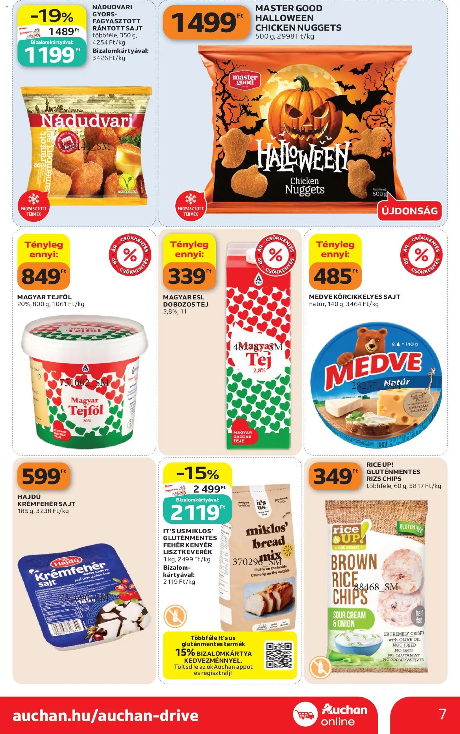 Auchan Szupermarket akciós újság 2026.10.22. - lapozható formában szórólap ✳️