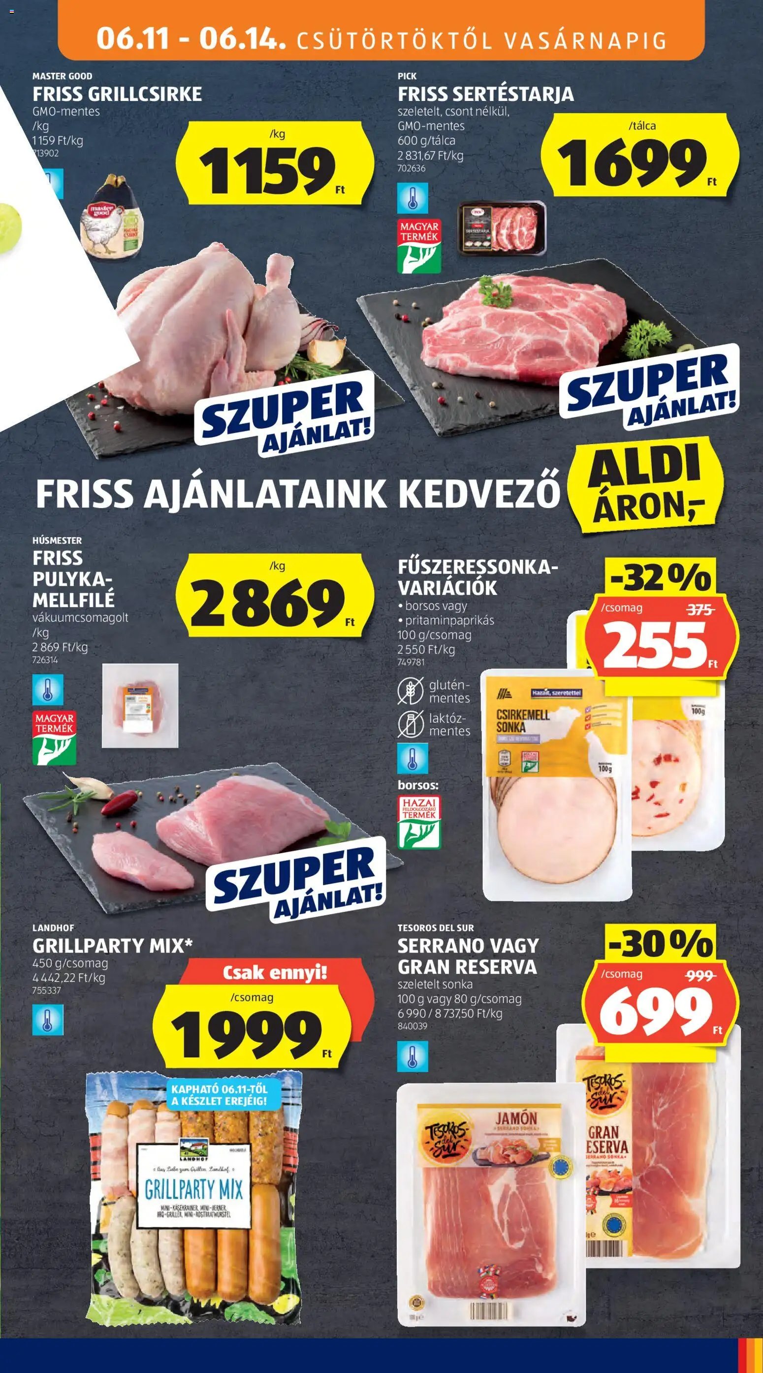 Aldi újság 2026.06.11. Aldi akciós újság