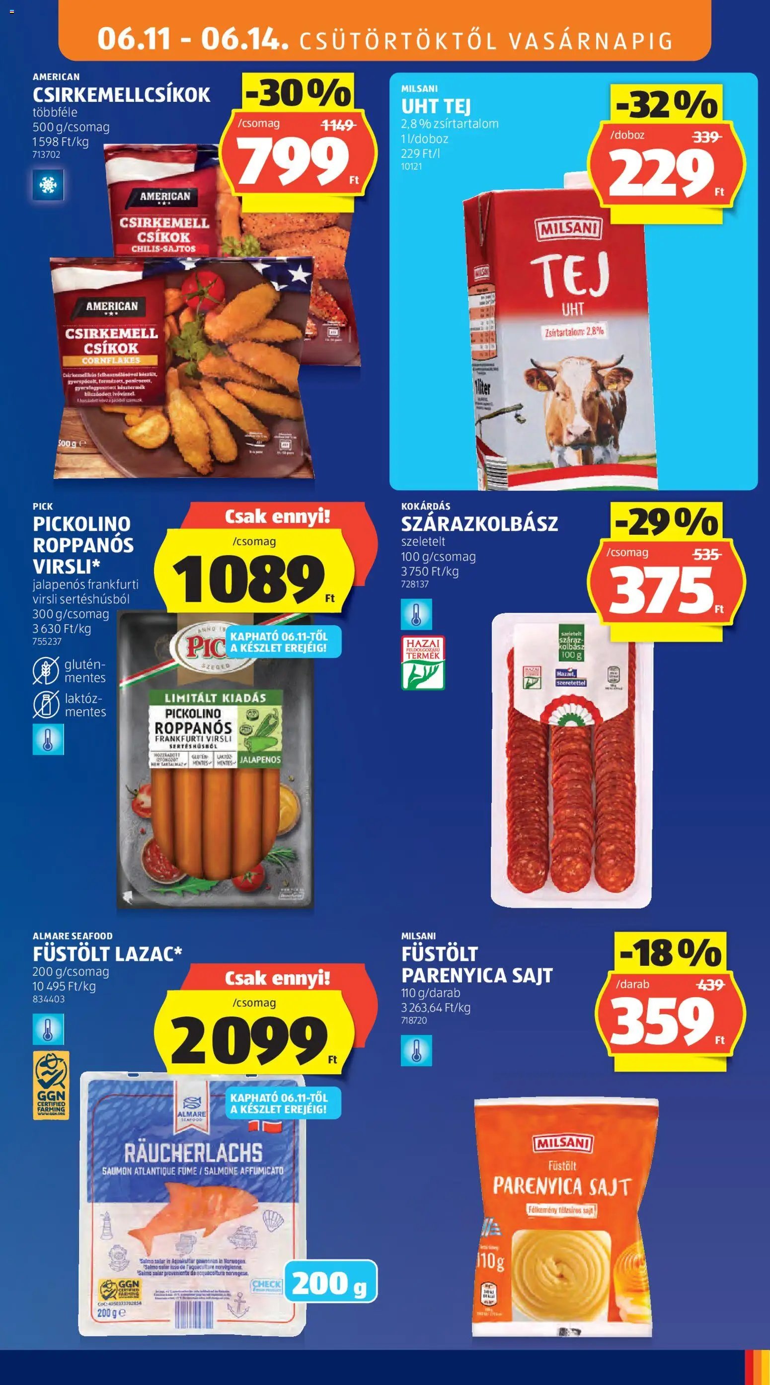 Aldi újság 2026.06.11. Aldi akciós újság