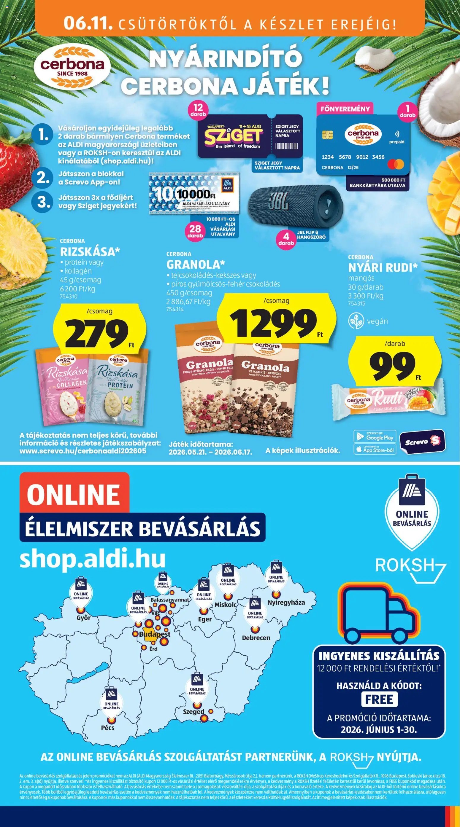 Aldi újság 2026.06.11. Aldi akciós újság