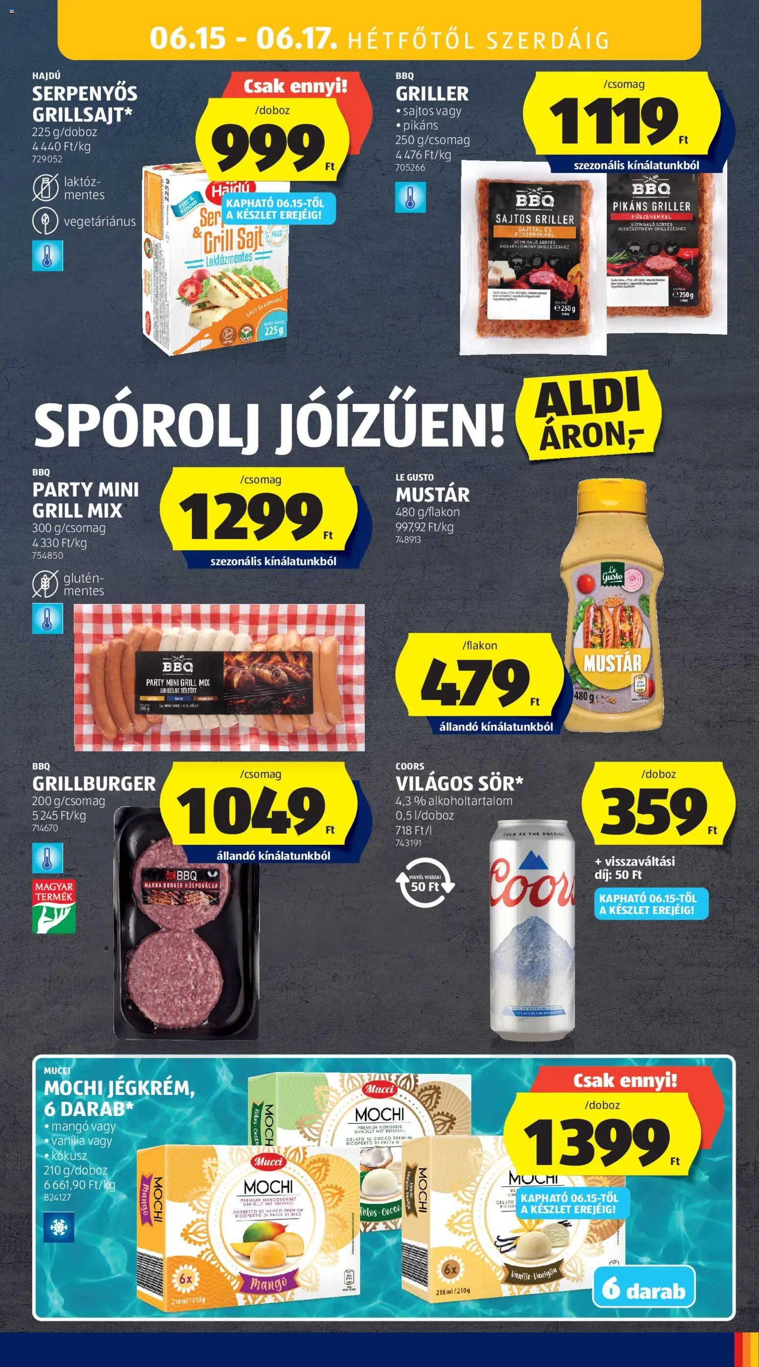 Aldi újság 2026.06.11. Aldi akciós újság