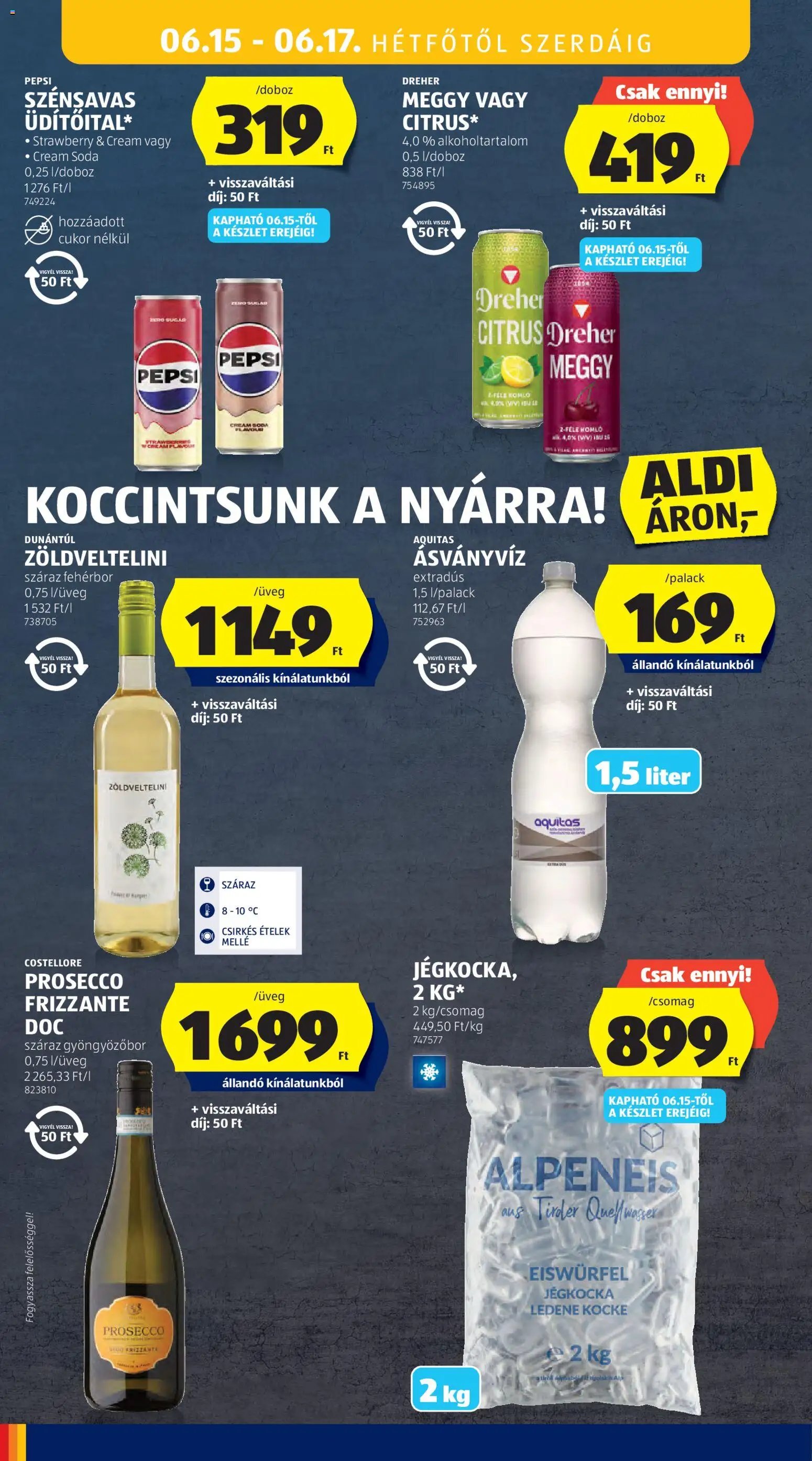 Aldi újság 2026.06.11. Aldi akciós újság