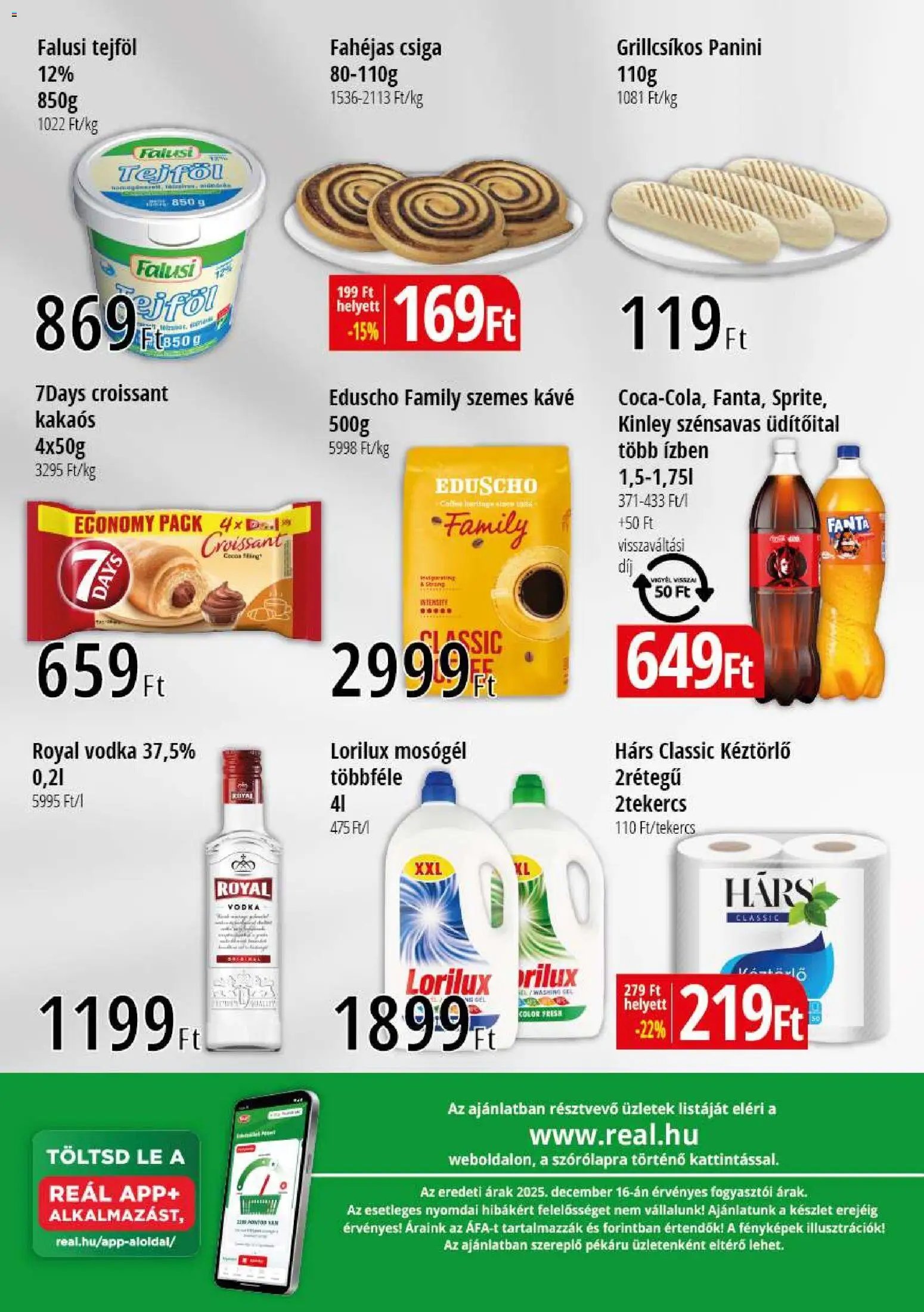 Reál újság 2026.01.08. Akciós újság Reál (2026-01-08 - 2026-01-11)