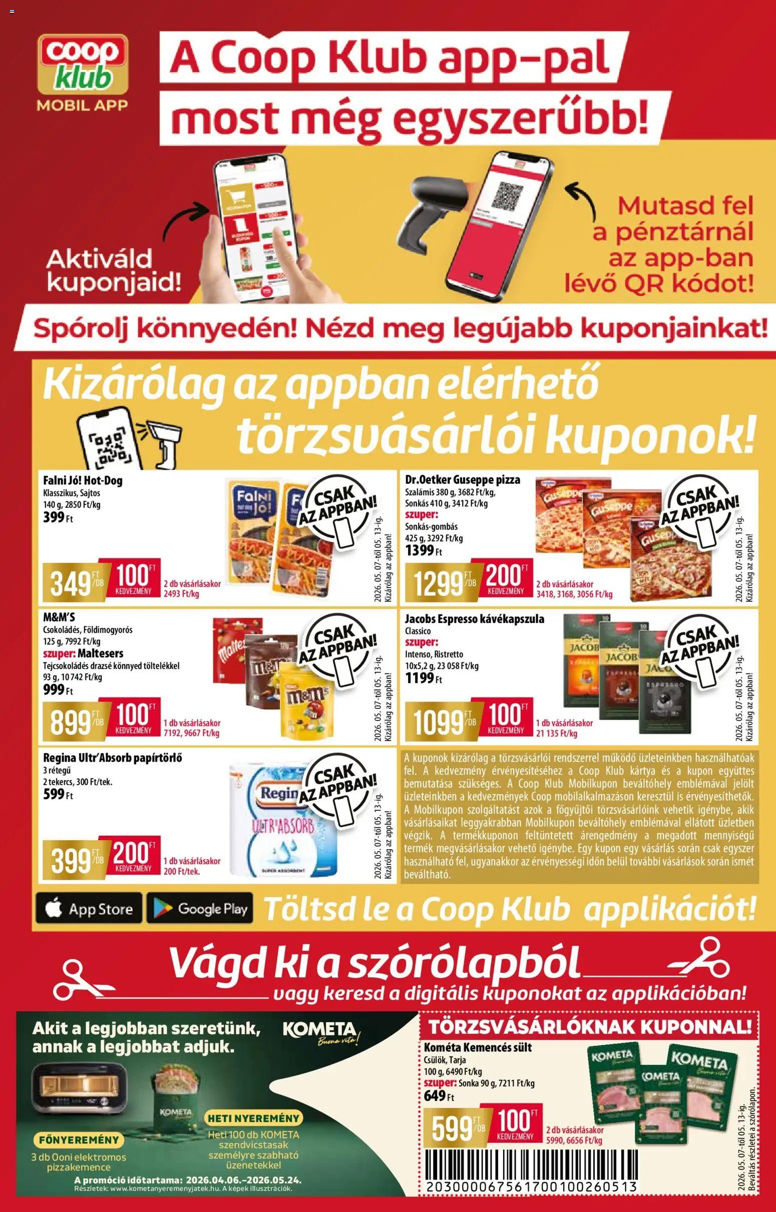 COOP újság 2026.05.07. COOP - Abc & szuper / Alföld Pro-Coop Zrt. (2026-05-07 - 2026-05-13)