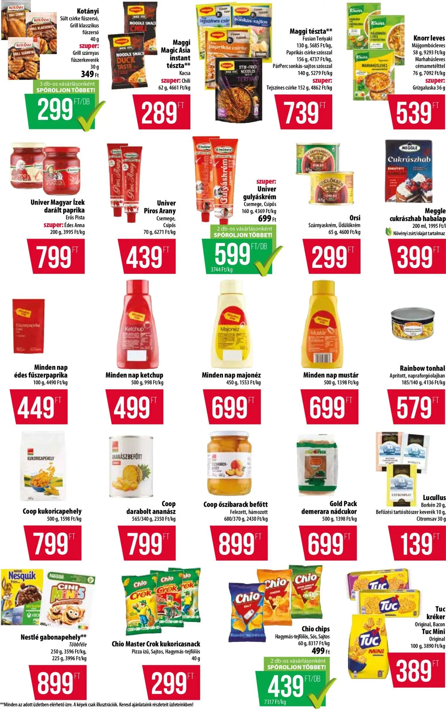 COOP újság 2026.05.07. COOP - Abc & szuper / Alföld Pro-Coop Zrt. (2026-05-07 - 2026-05-13)