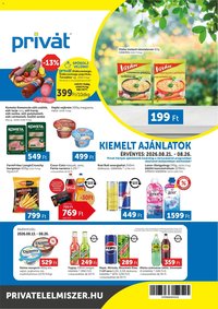 PRIVÁT újság 2026.08.21. PRIVÁT akciós újság