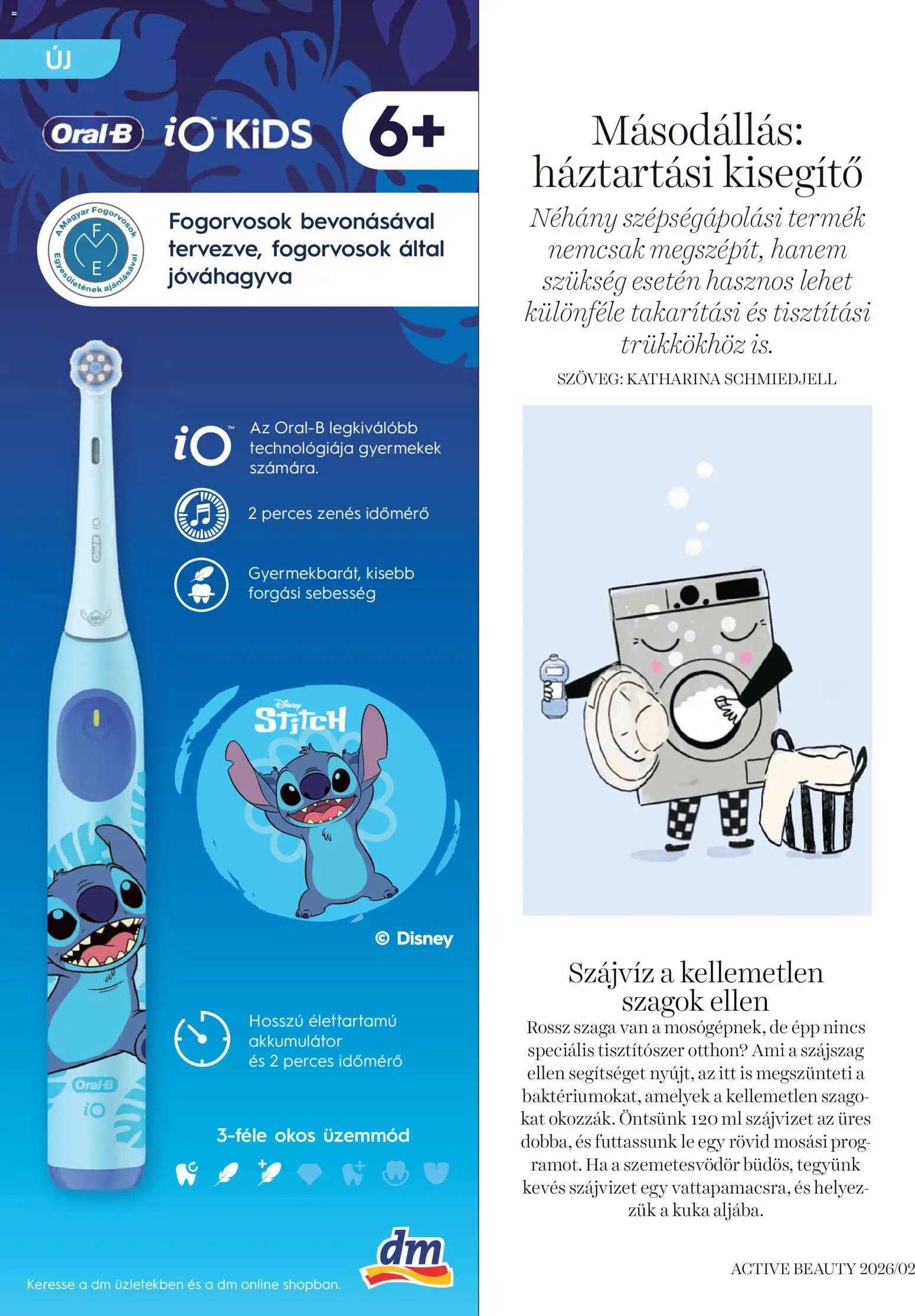 DM Drogerie Markt újság 2026.02.06. Active Beauty 2026/02 (2026-02-06 - 2026-02-28)