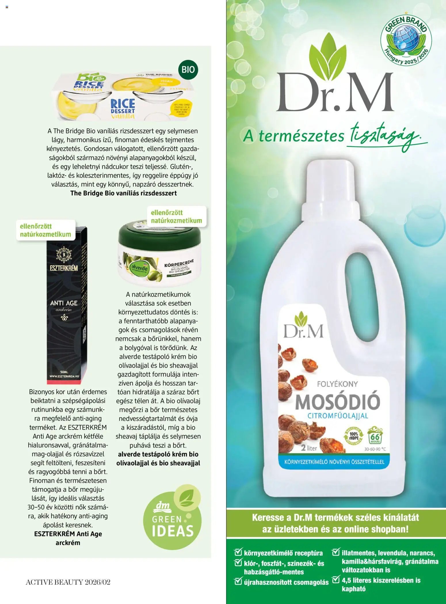 DM Drogerie Markt újság 2026.02.06. Active Beauty 2026/02 (2026-02-06 - 2026-02-28)