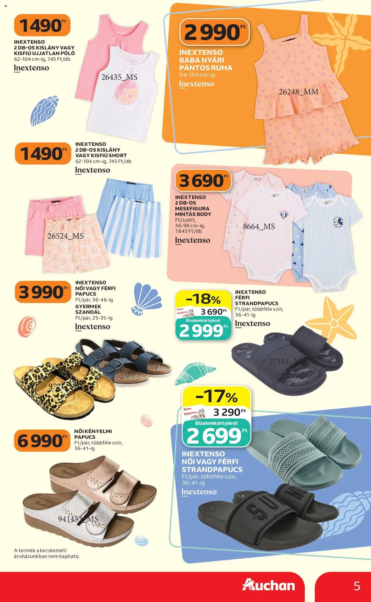 Auchan újság 2026.05.14. Auchan Szezonnyitó Strand katalógus (2026-05-14 - 2026-05-27)