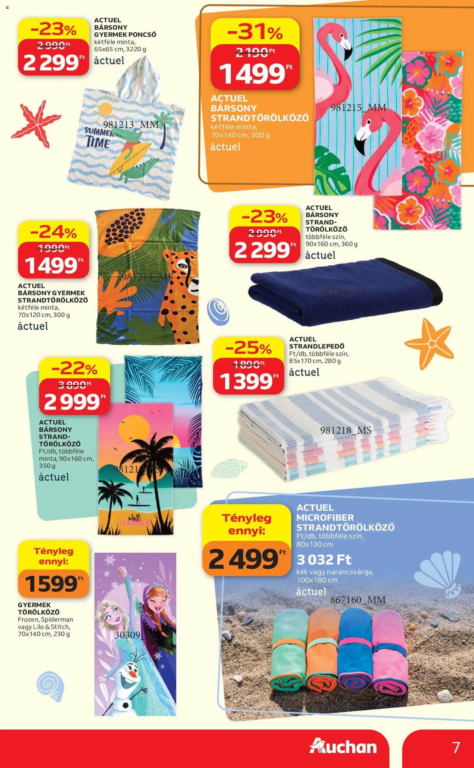 Auchan újság 2026.05.14. Auchan Szezonnyitó Strand katalógus (2026-05-14 - 2026-05-27)