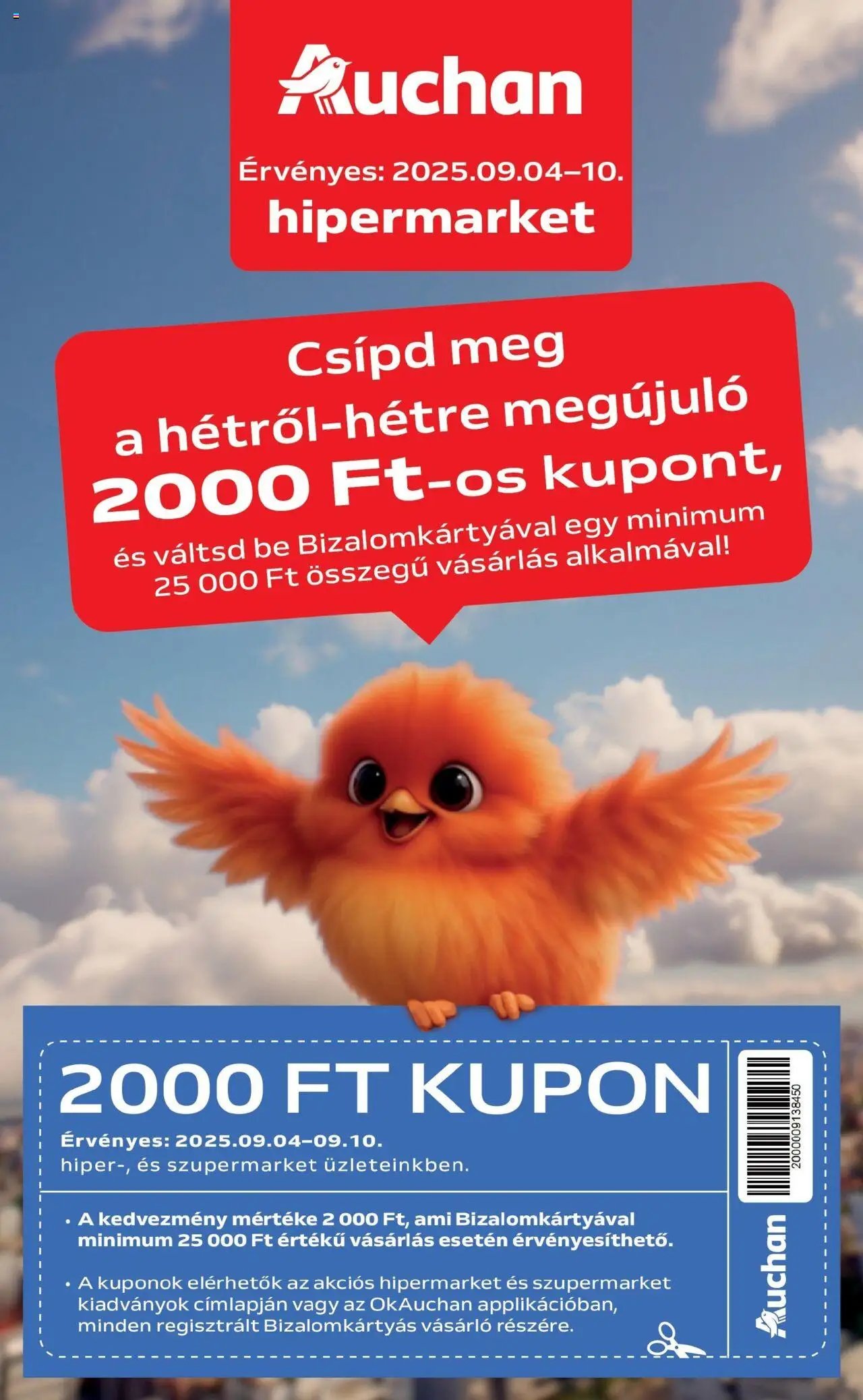 Auchan újság 2025.09.04. Kecskemét Akciós újság Auchan (2025-09-04 - 2025-09-10)
