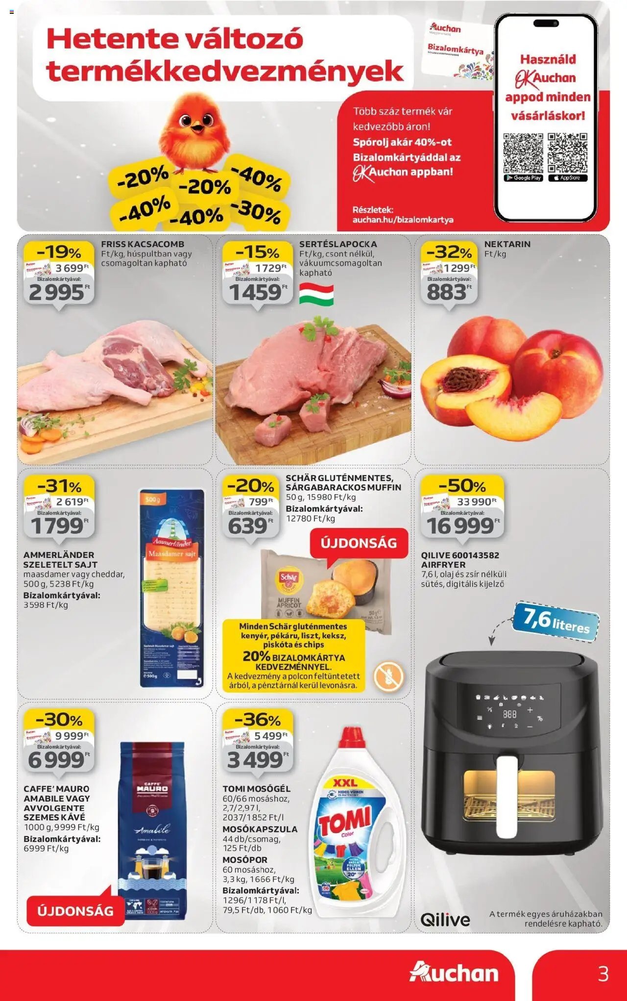Auchan újság 2025.09.04. Kecskemét Akciós újság Auchan (2025-09-04 - 2025-09-10)