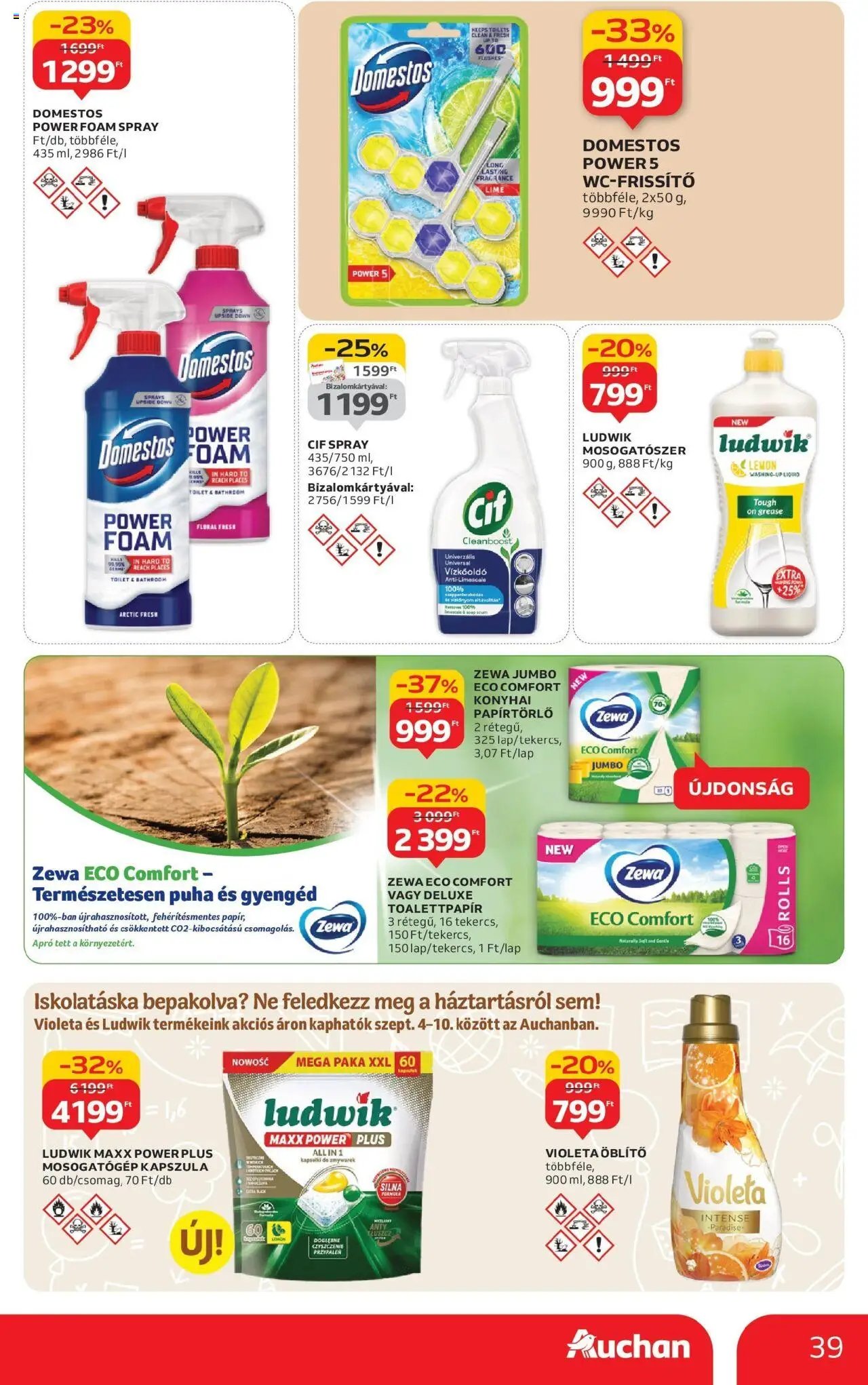 Auchan újság 2025.09.04. Kecskemét Akciós újság Auchan (2025-09-04 - 2025-09-10)
