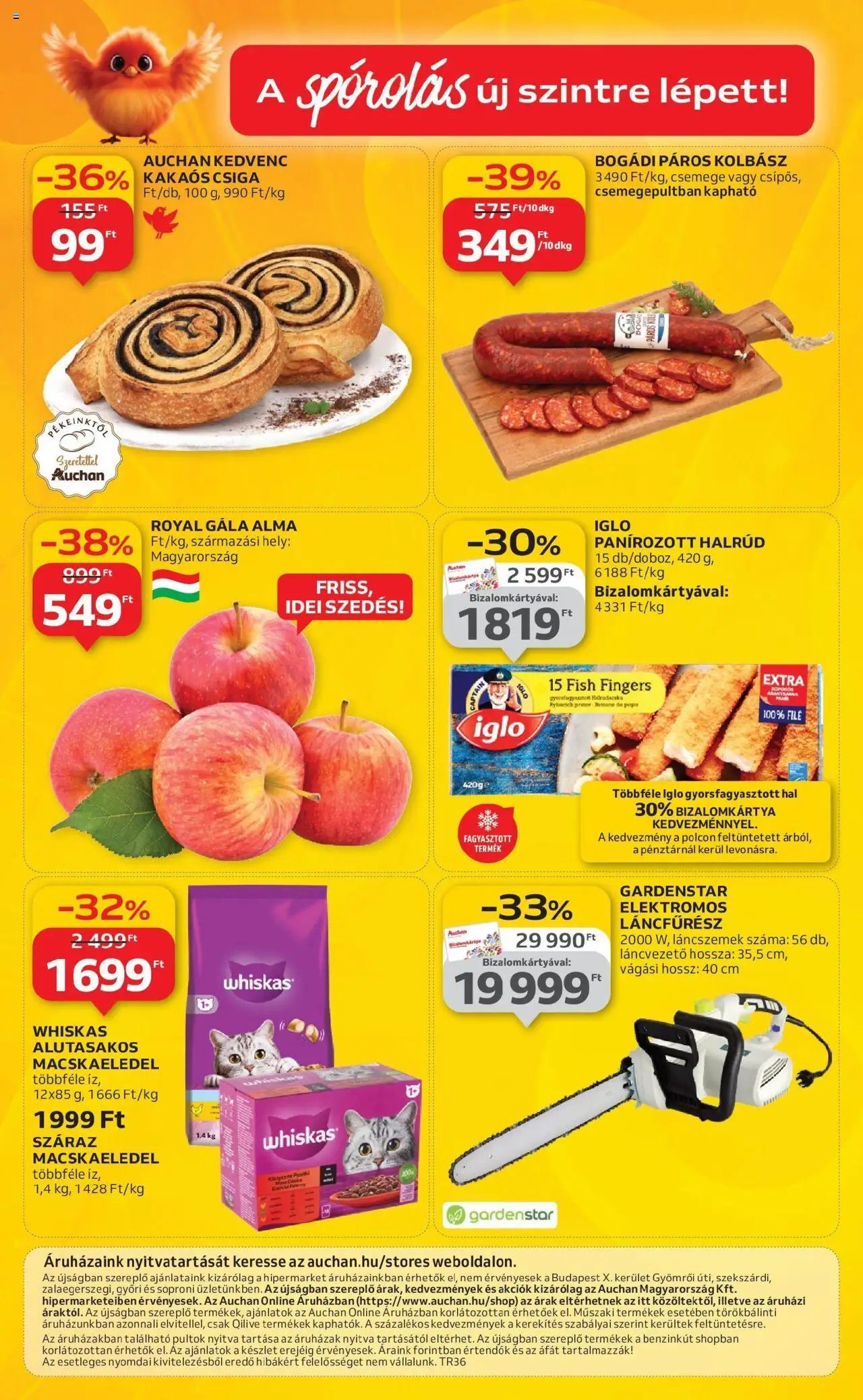 Auchan újság 2025.09.04. Kecskemét Akciós újság Auchan (2025-09-04 - 2025-09-10)