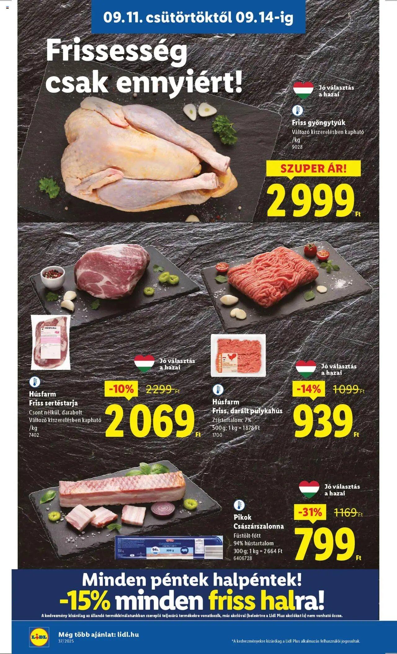 Lidl újság 2025.09.11. Akciós újság Lidl (2025-09-11 - 2025-09-17)