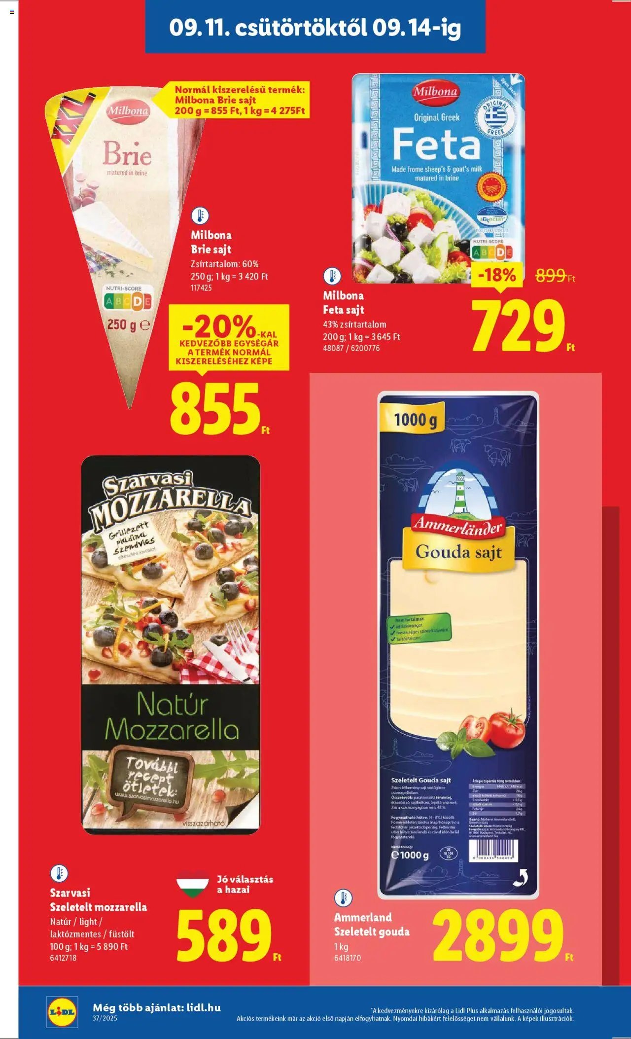 Lidl újság 2025.09.11. Akciós újság Lidl (2025-09-11 - 2025-09-17)