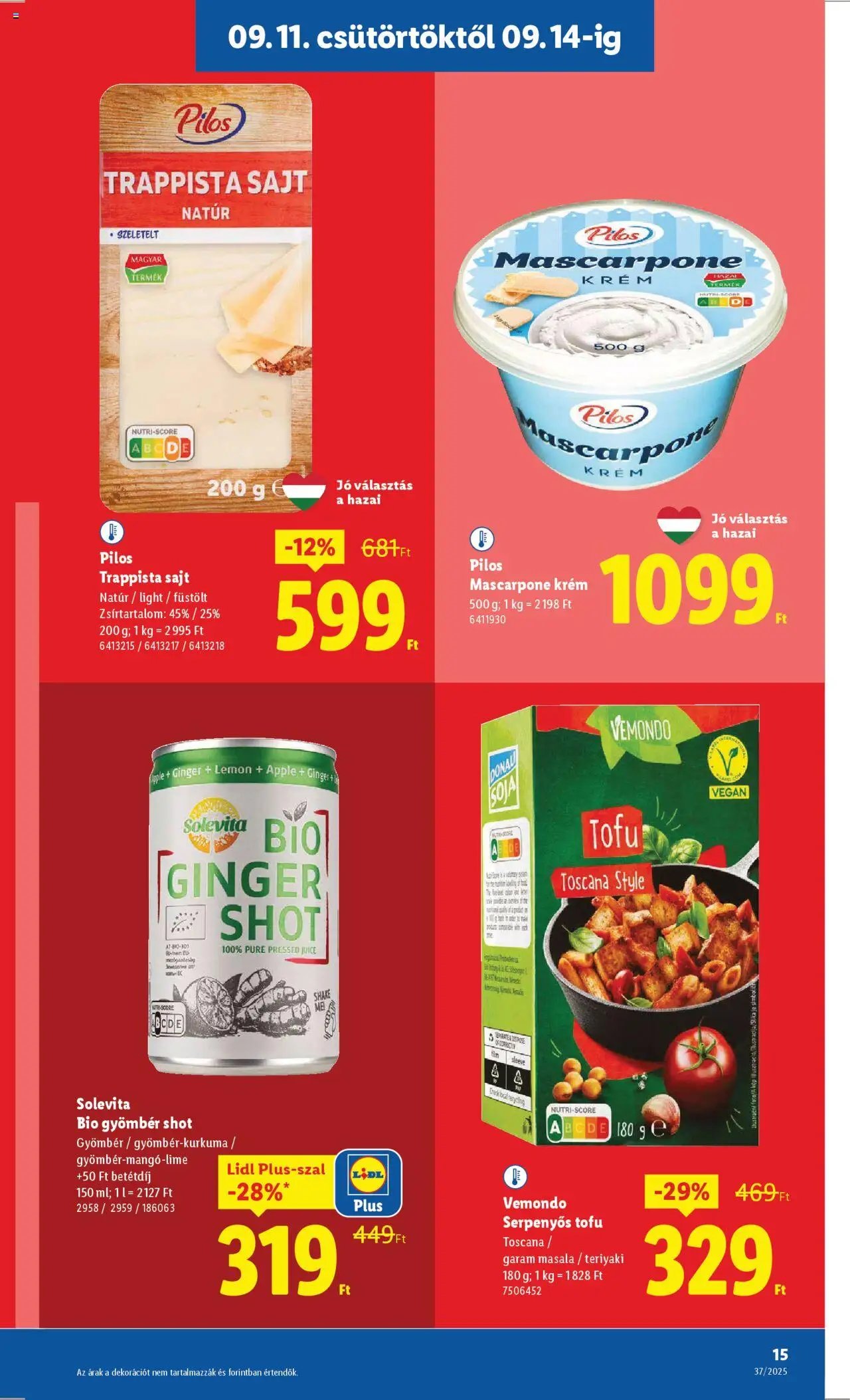 Lidl újság 2025.09.11. Akciós újság Lidl (2025-09-11 - 2025-09-17)