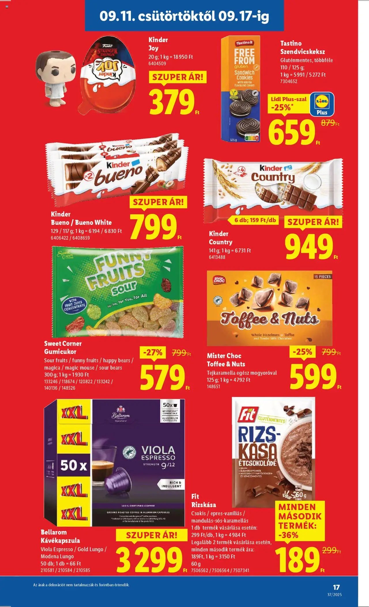 Lidl újság 2025.09.11. Akciós újság Lidl (2025-09-11 - 2025-09-17)