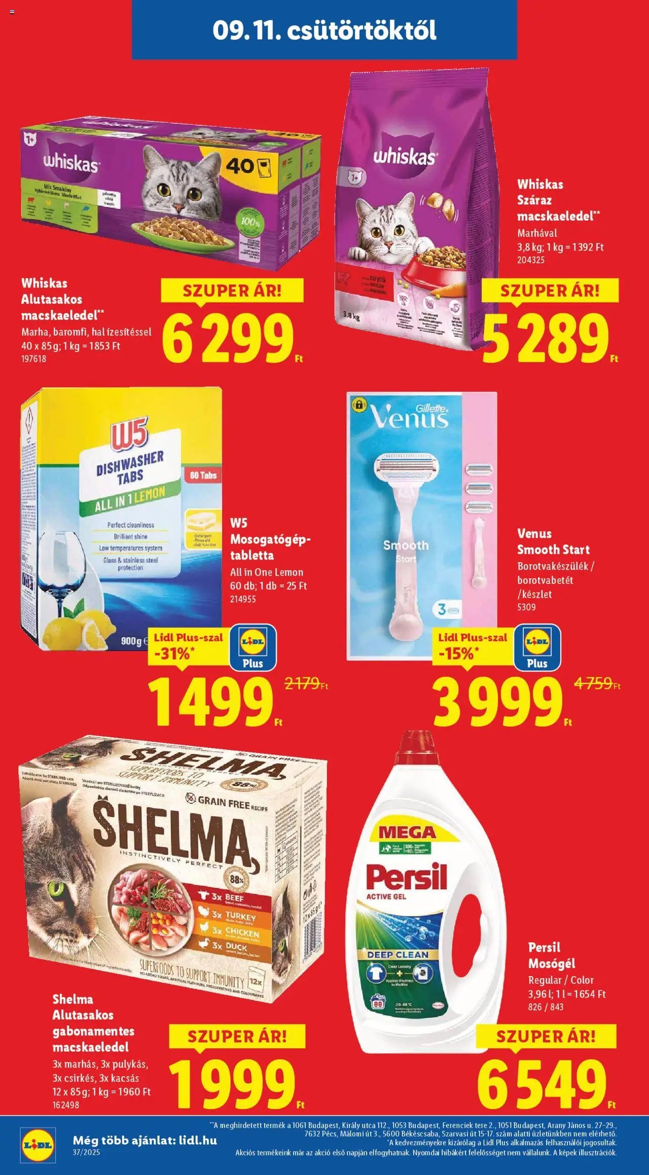 Lidl újság 2025.09.11. Akciós újság Lidl (2025-09-11 - 2025-09-17)