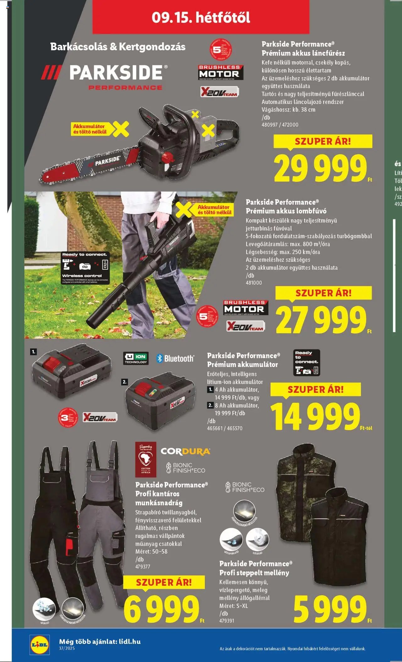 Lidl újság 2025.09.11. Akciós újság Lidl (2025-09-11 - 2025-09-17)