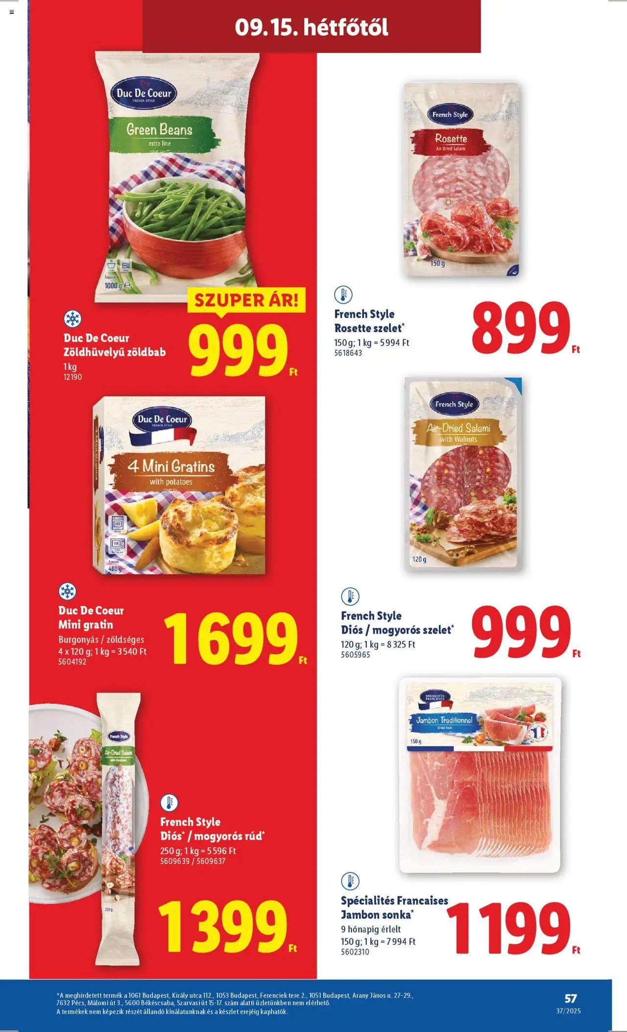Lidl újság 2025.09.11. Akciós újság Lidl (2025-09-11 - 2025-09-17)