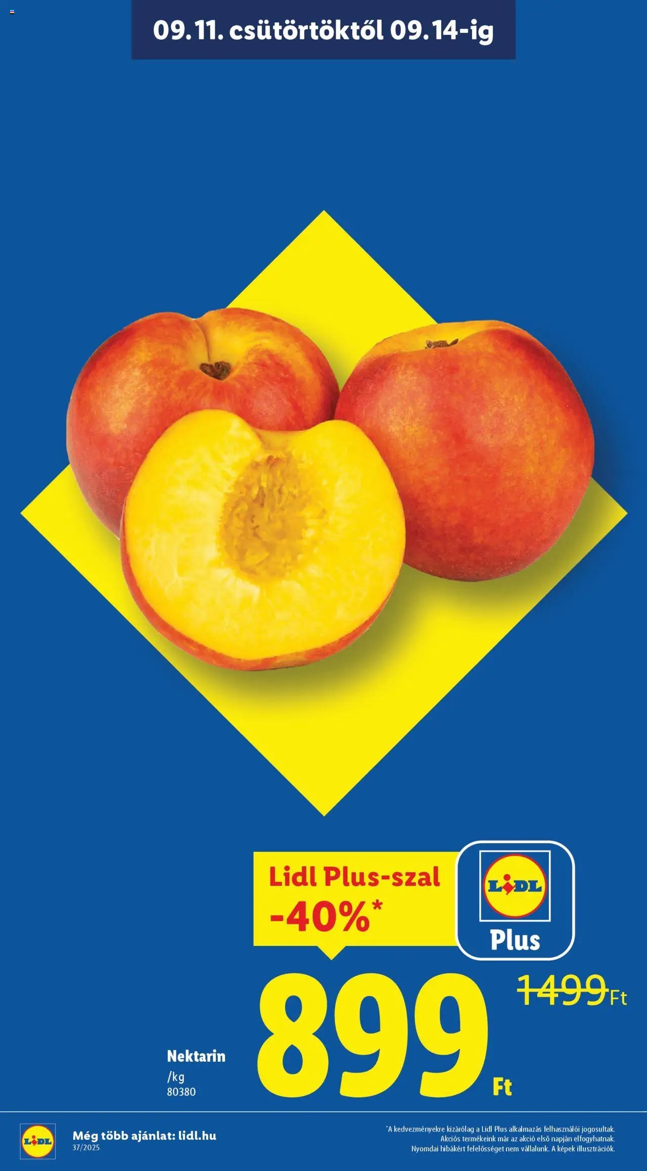 Lidl újság 2025.09.11. Akciós újság Lidl (2025-09-11 - 2025-09-17)