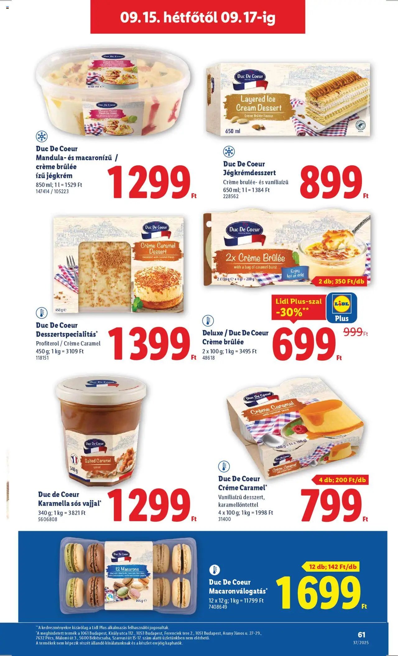 Lidl újság 2025.09.11. Akciós újság Lidl (2025-09-11 - 2025-09-17)