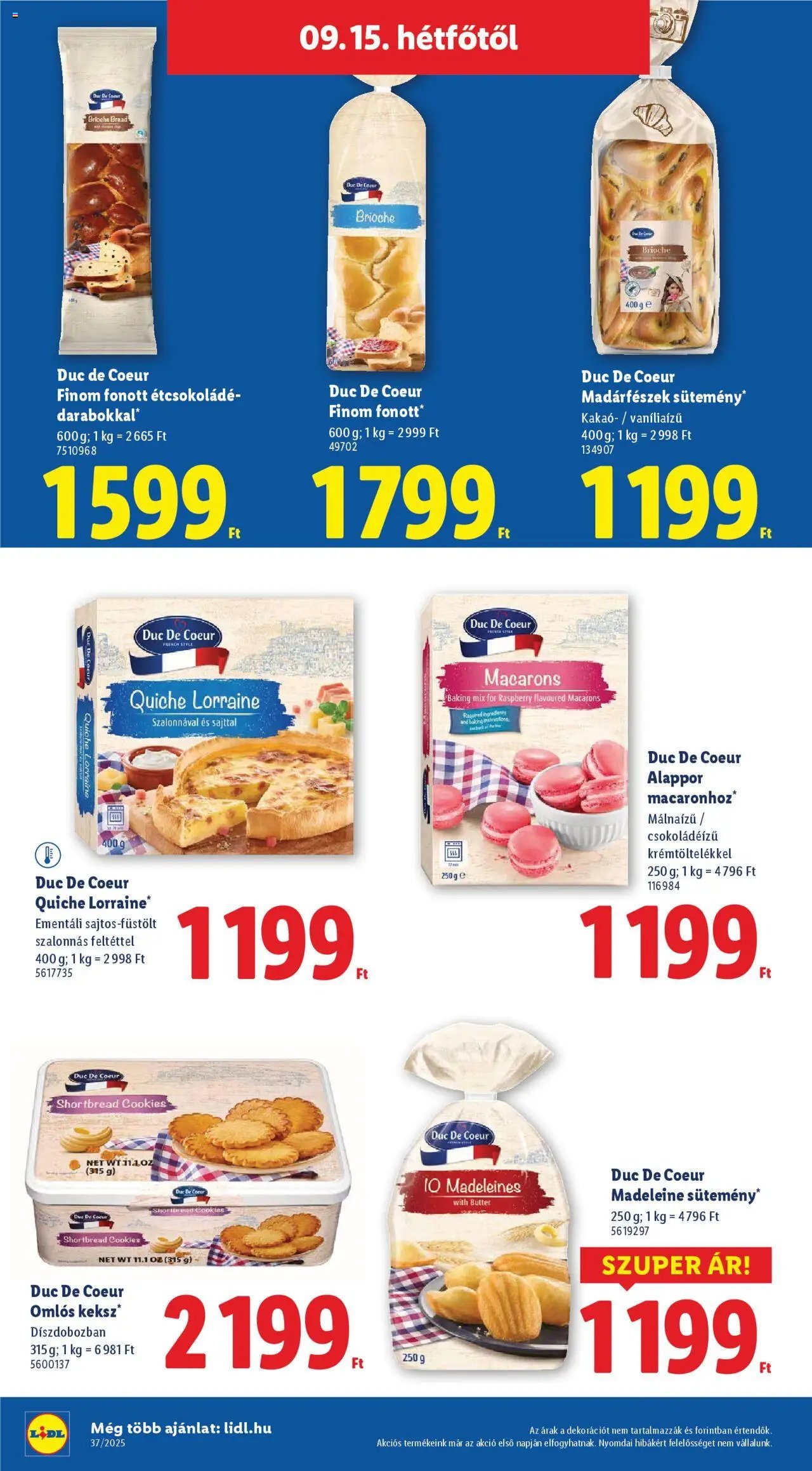 Lidl újság 2025.09.11. Akciós újság Lidl (2025-09-11 - 2025-09-17)