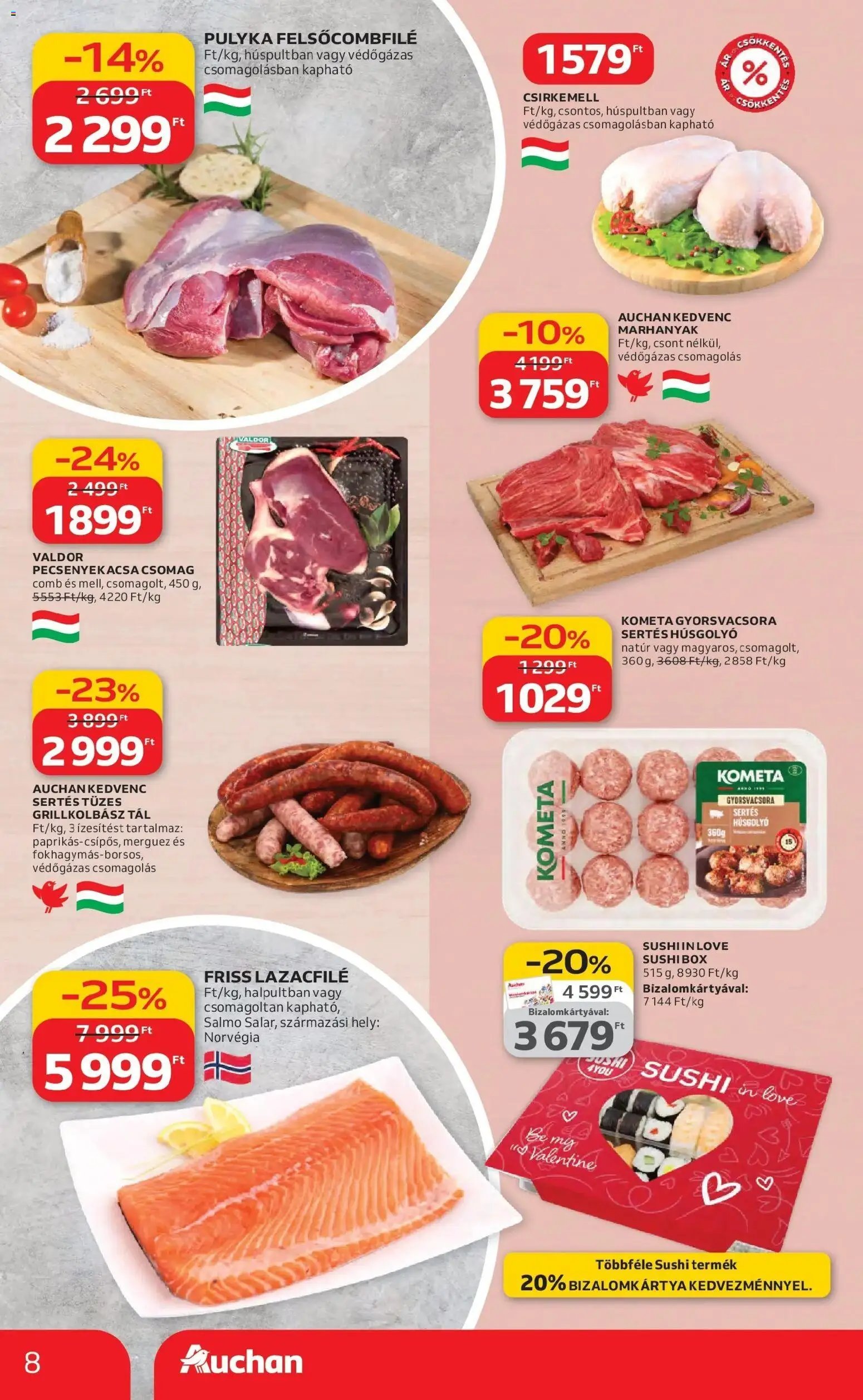 Auchan újság 2026.02.12. Debrecen Akciós újság Auchan (2026-02-12 - 2026-02-18)