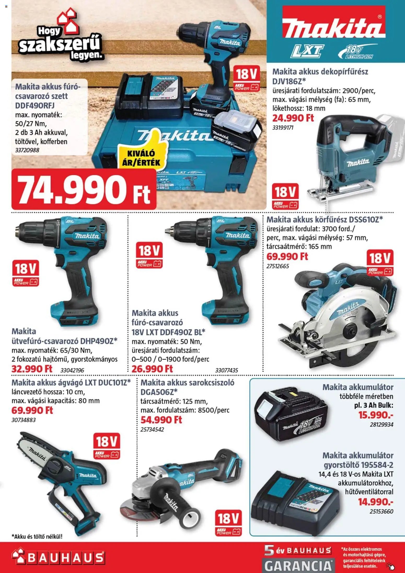 Bauhaus újság 2025.12.04. Akciós újság Bauhaus (2025-12-04 - 2025-12-31)