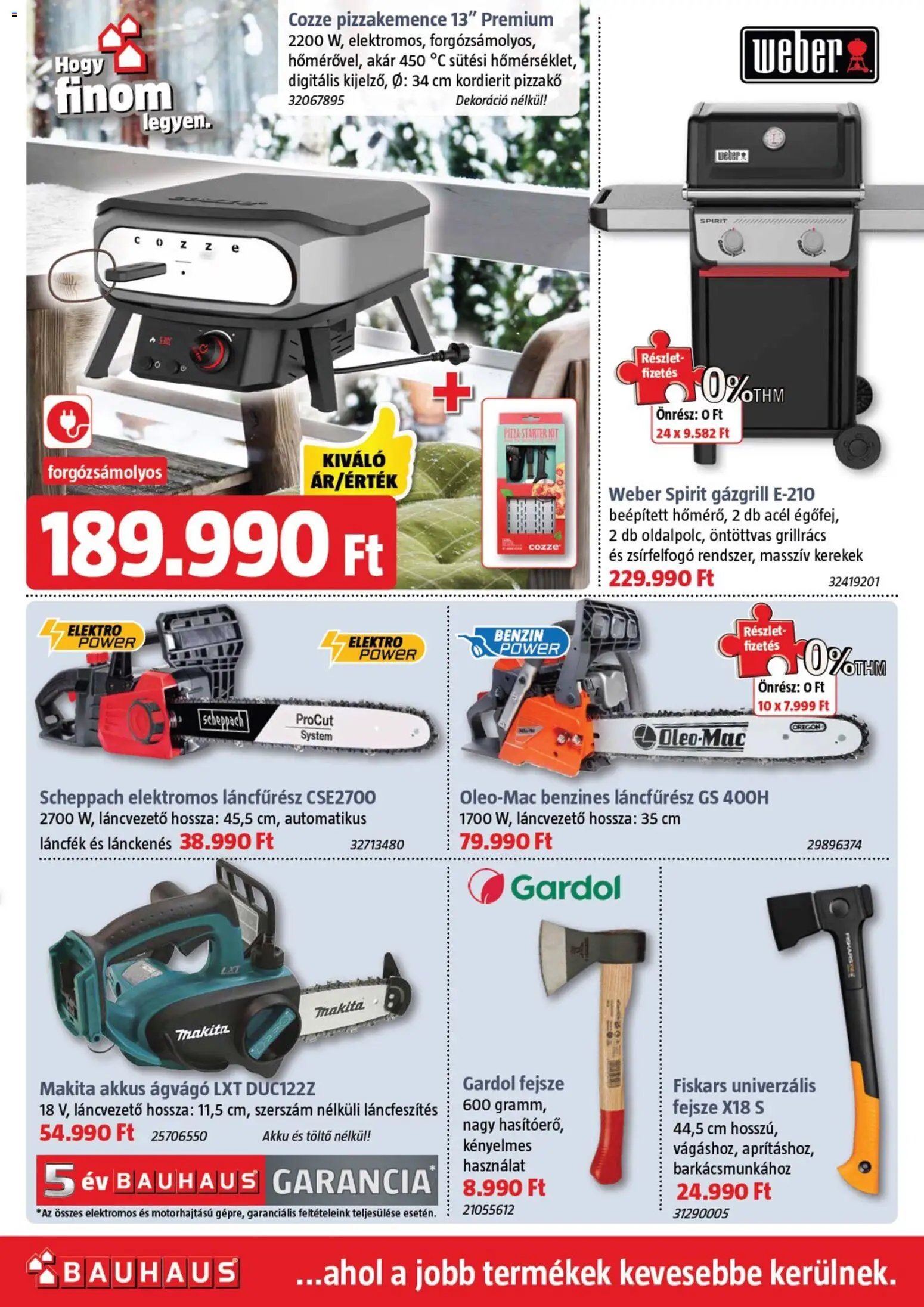 Bauhaus újság 2025.12.04. Akciós újság Bauhaus (2025-12-04 - 2025-12-31)