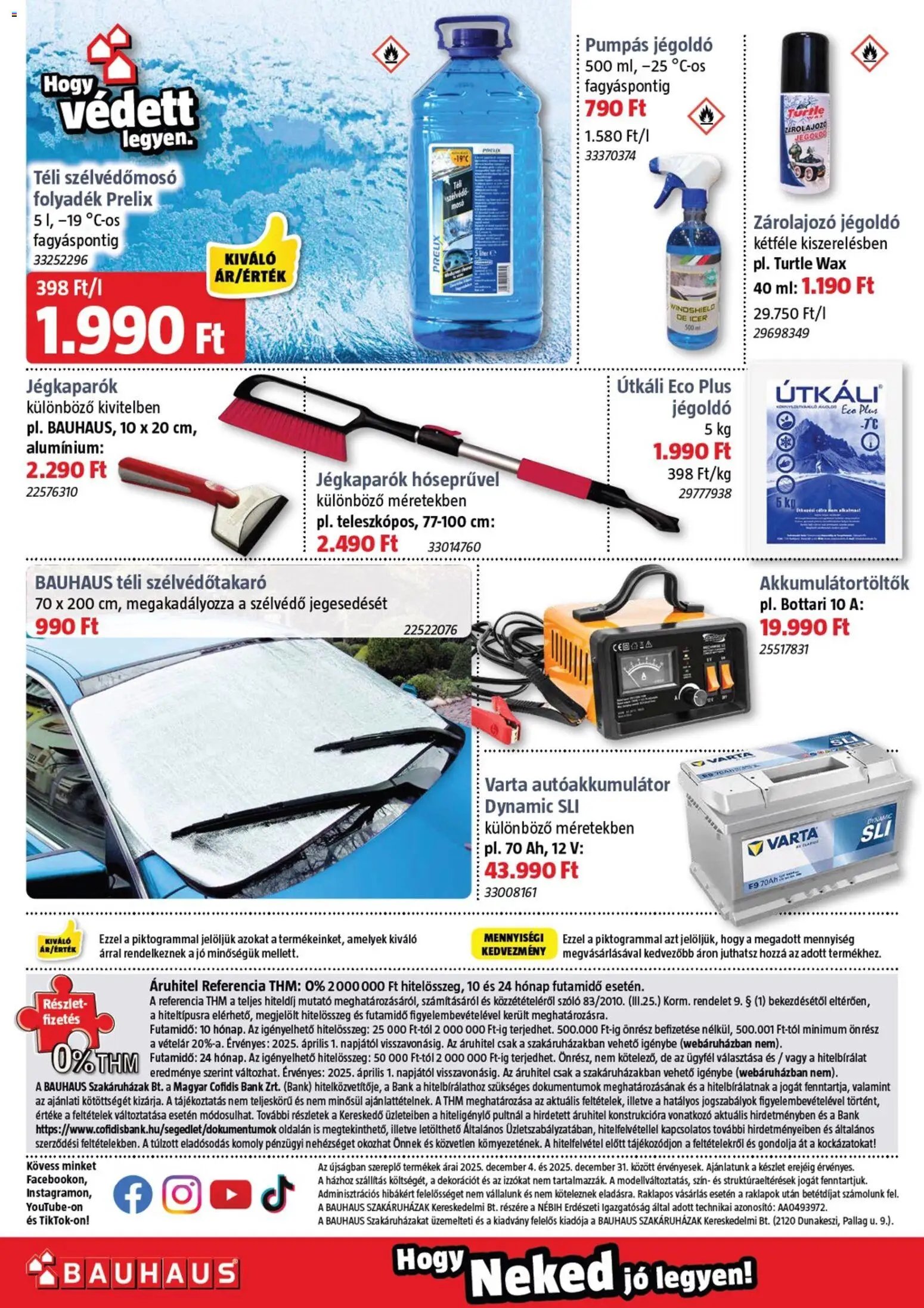 Bauhaus újság 2025.12.04. Akciós újság Bauhaus (2025-12-04 - 2025-12-31)