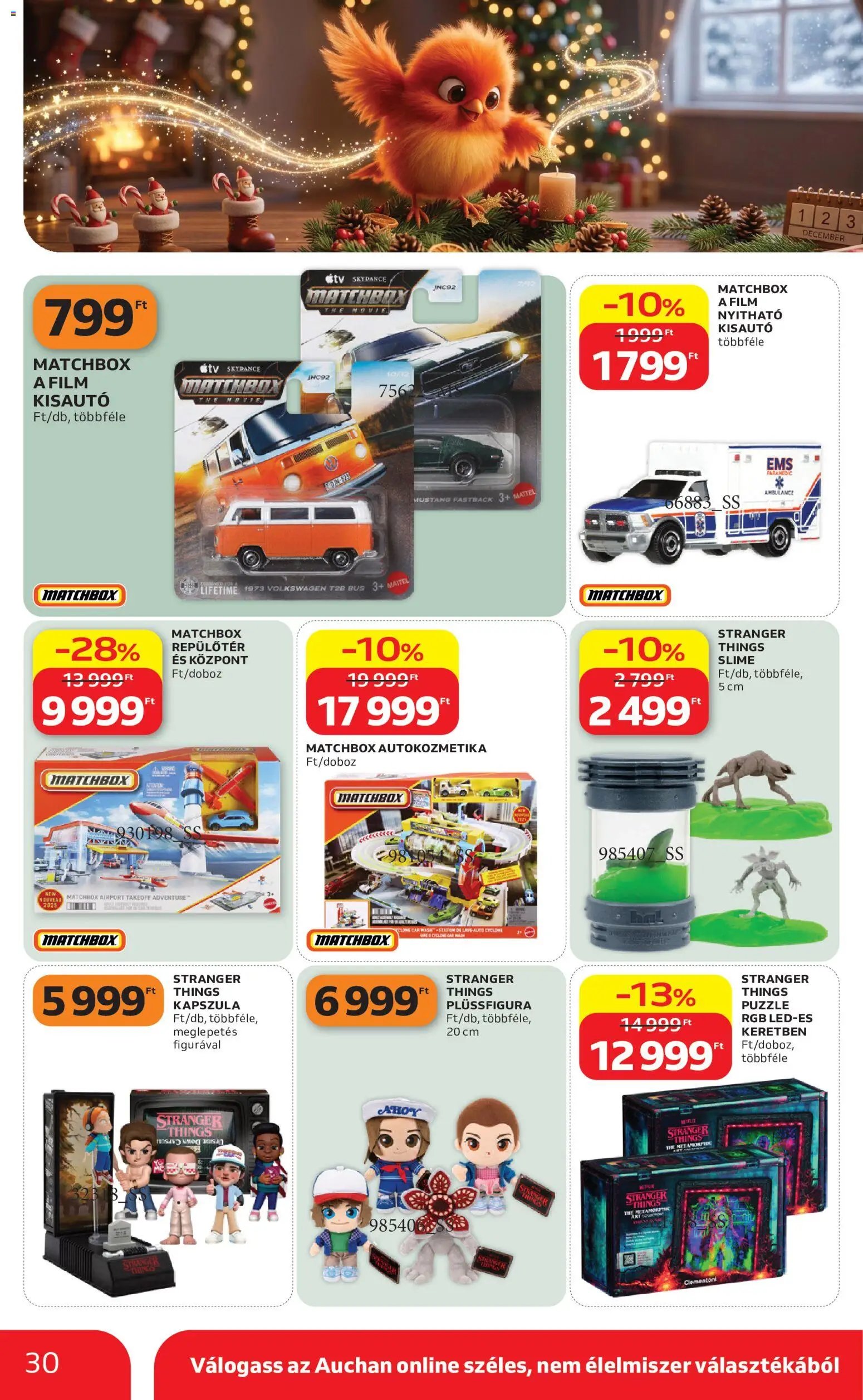 Auchan Karácsony akciós újság 2026.10.29. -tól/től 🧑‍🎄❄️