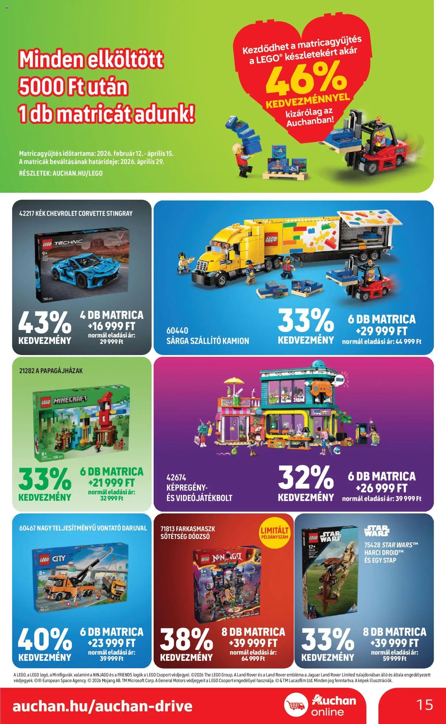 Auchan újság 2026.02.12. Akciós újság Auchan (2026-02-12 - 2026-02-18)
